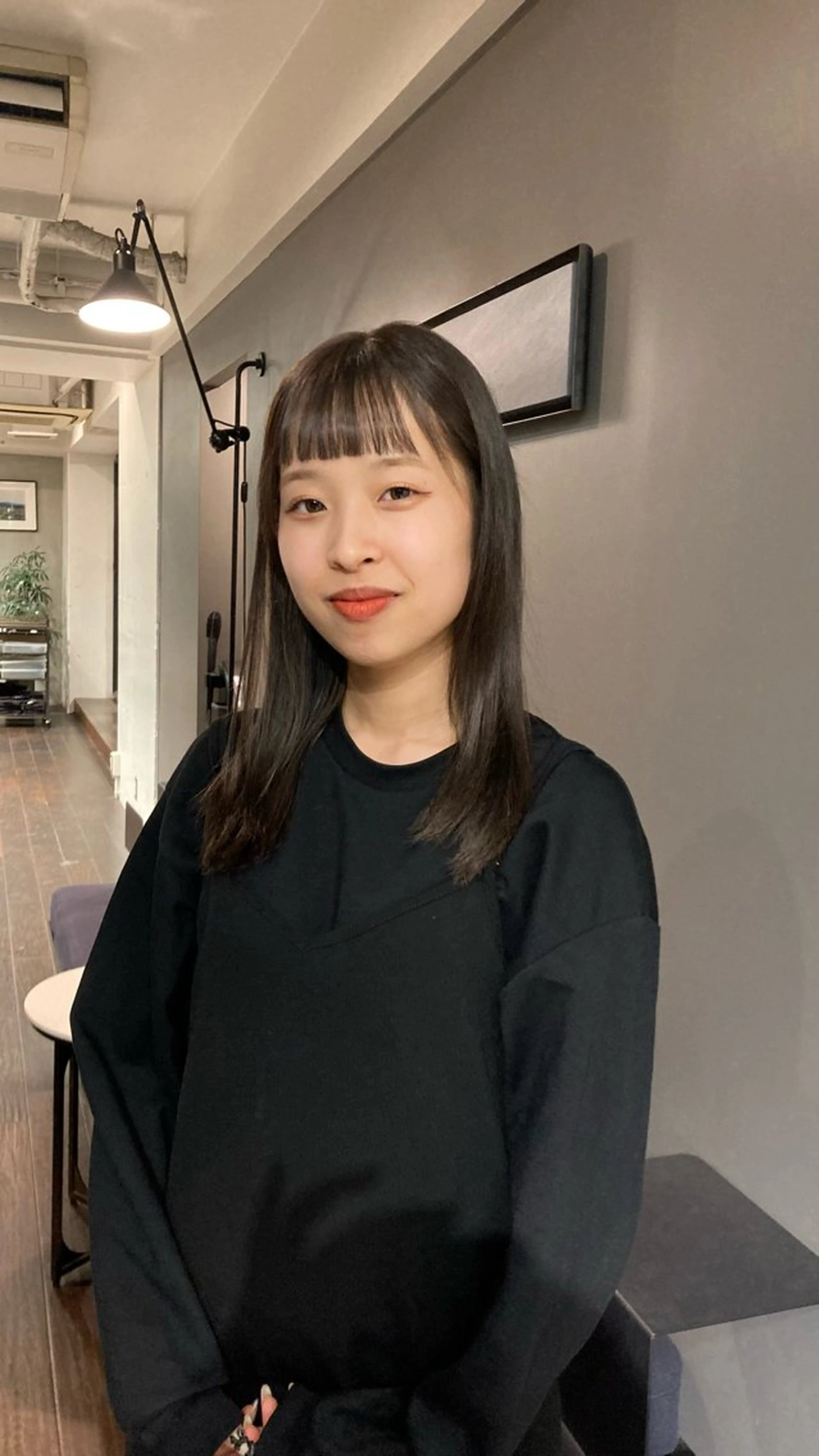 セミロング カラー MAKI渋谷 【カットモデル募集】のヘアスタイル