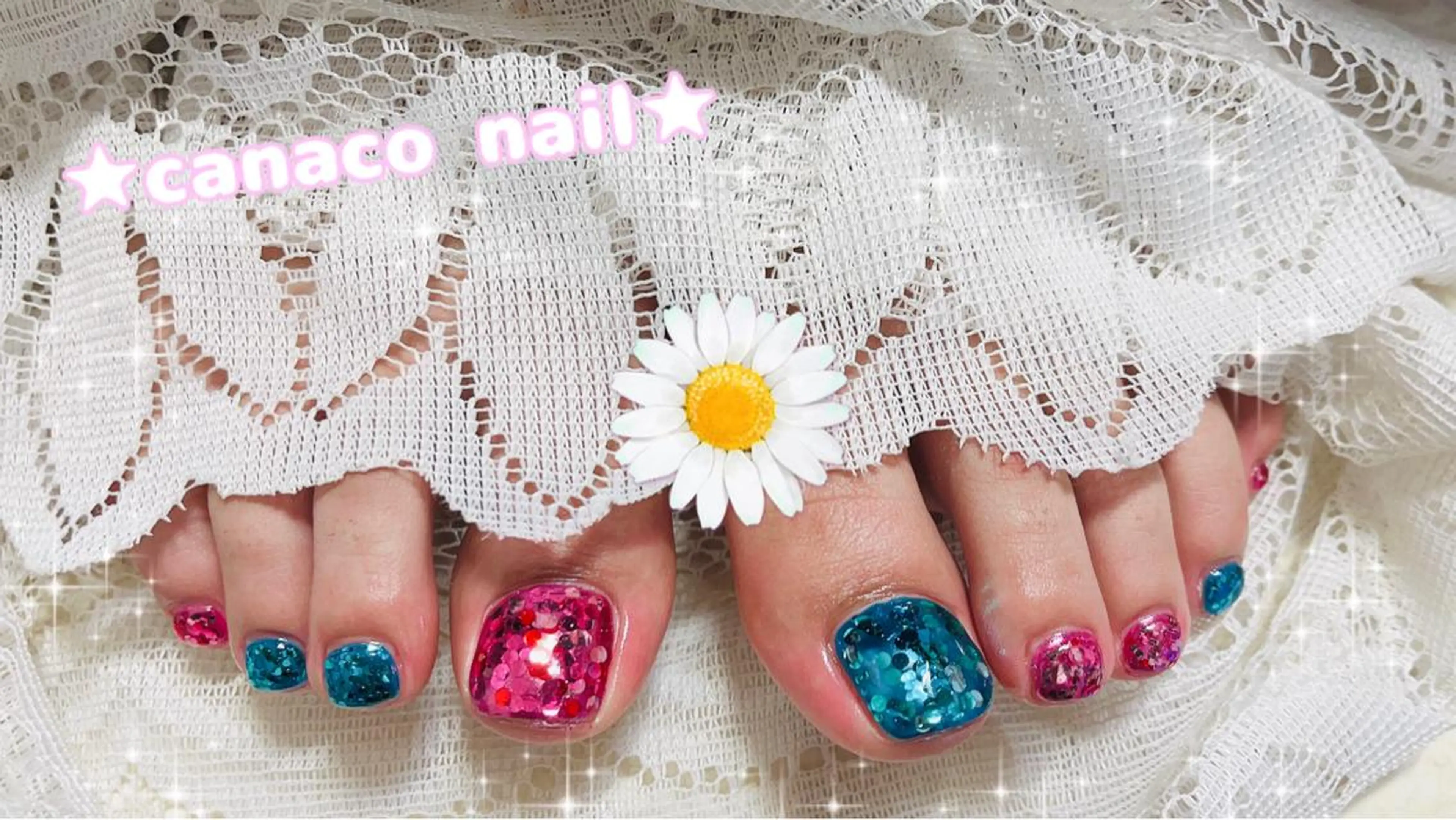 ネイル アートネイル フットネイル ジェルネイル ミラーネイル パラジェル Felice所属・ベテランネイル cnc nailのネイルデザイン