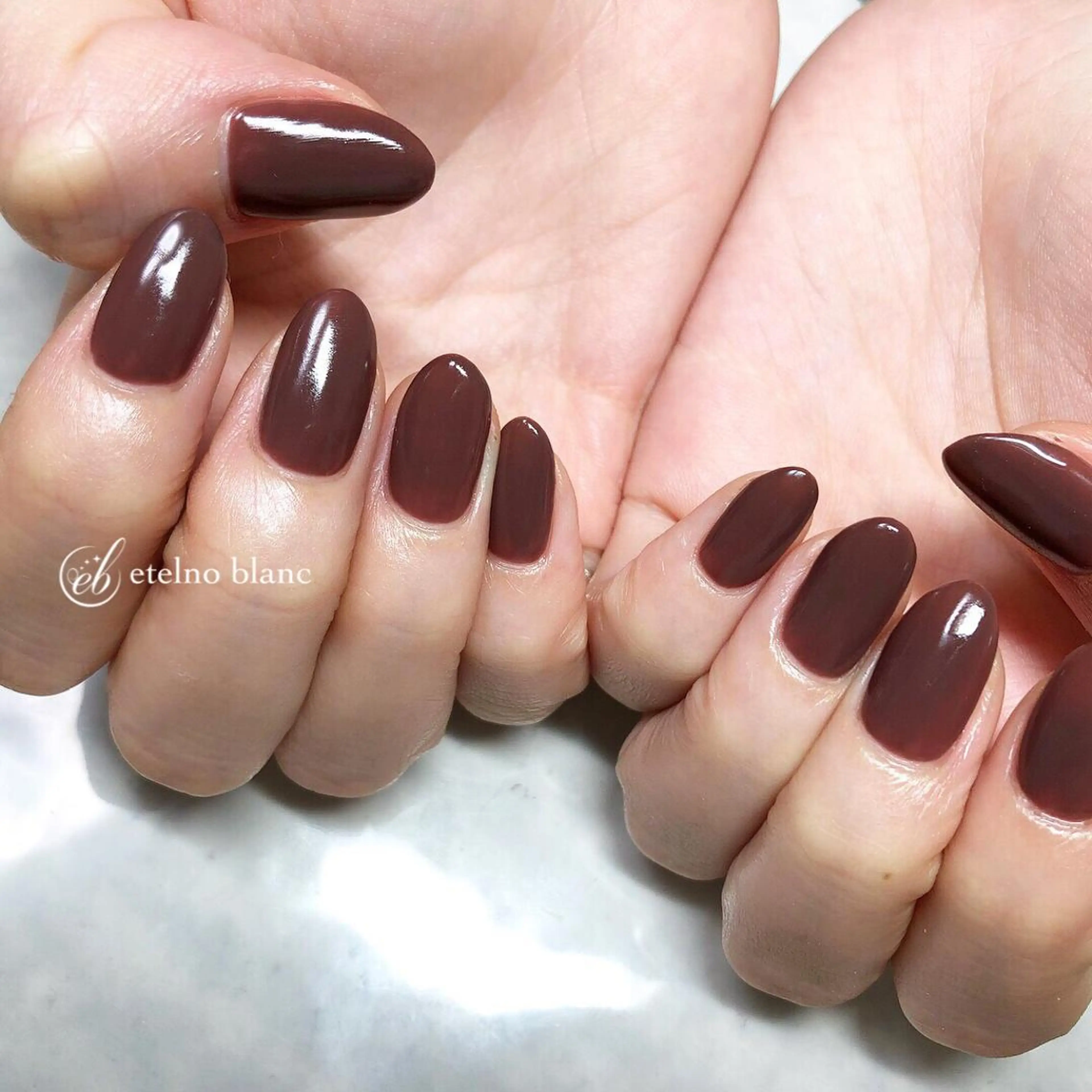 ネイル ハンドネイル etelno blanc中目黒のネイルデザイン