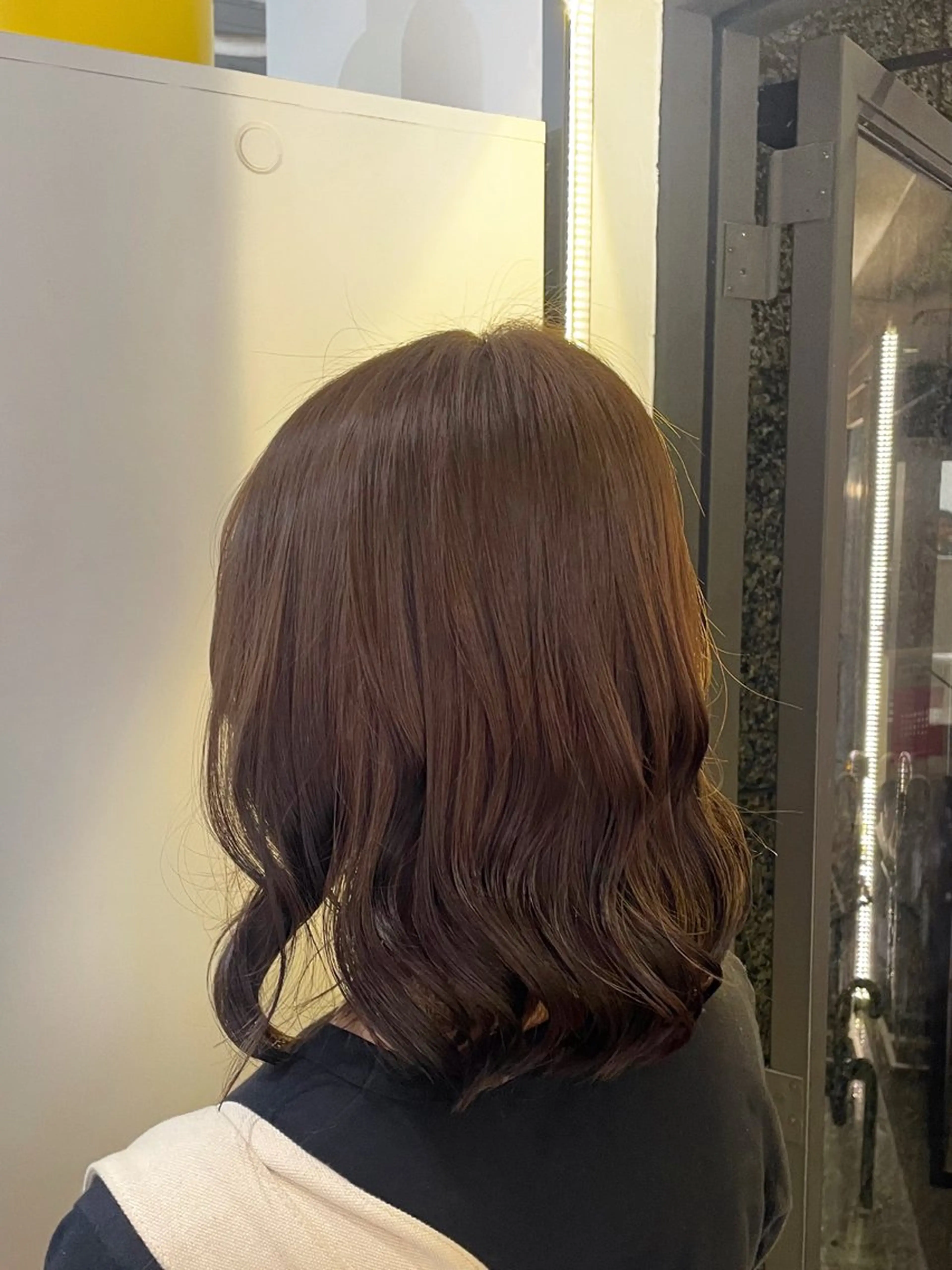 ミディアム 野上 こころのヘアスタイル