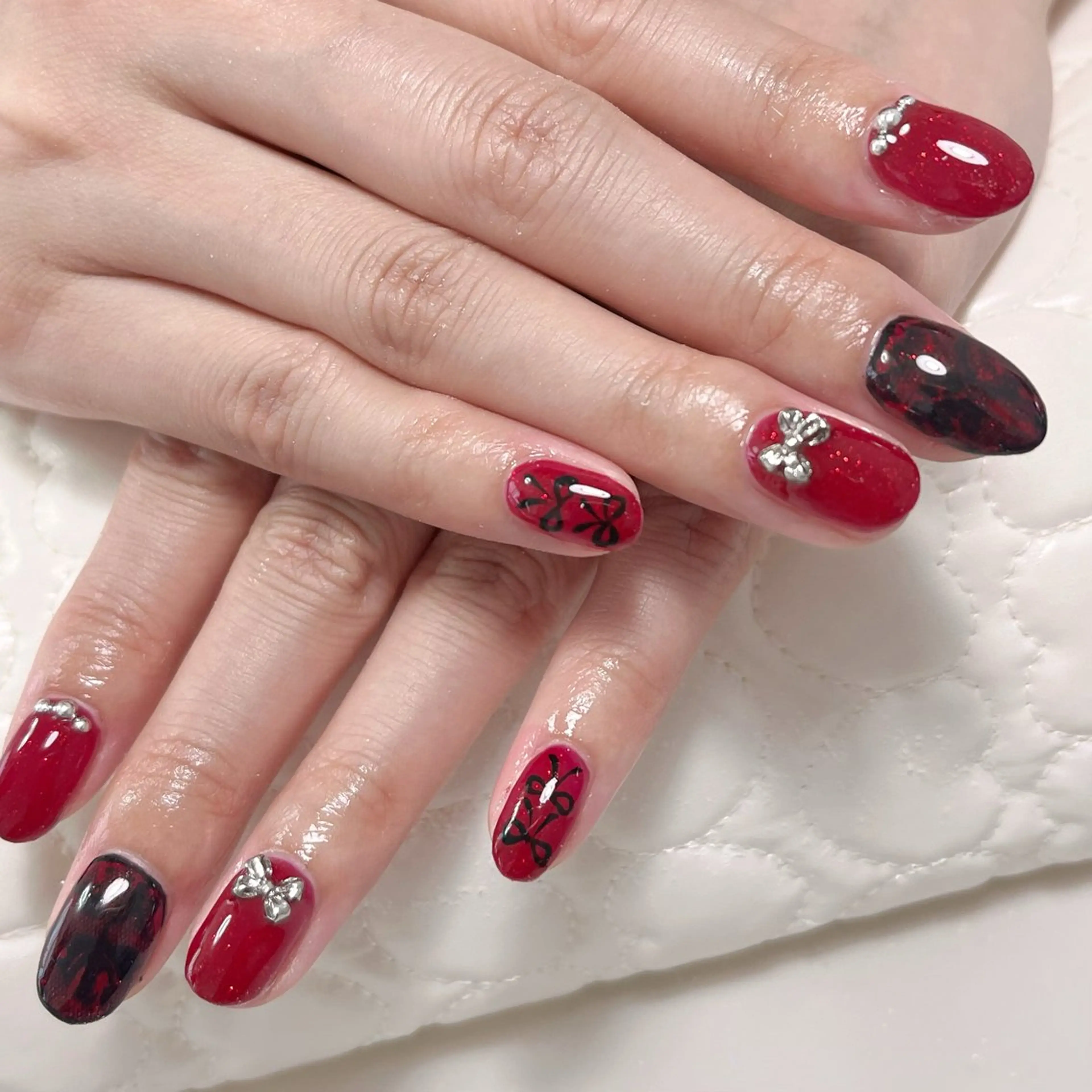 ネイル ハンドネイル Twinkle Nail Kuboのネイルデザイン