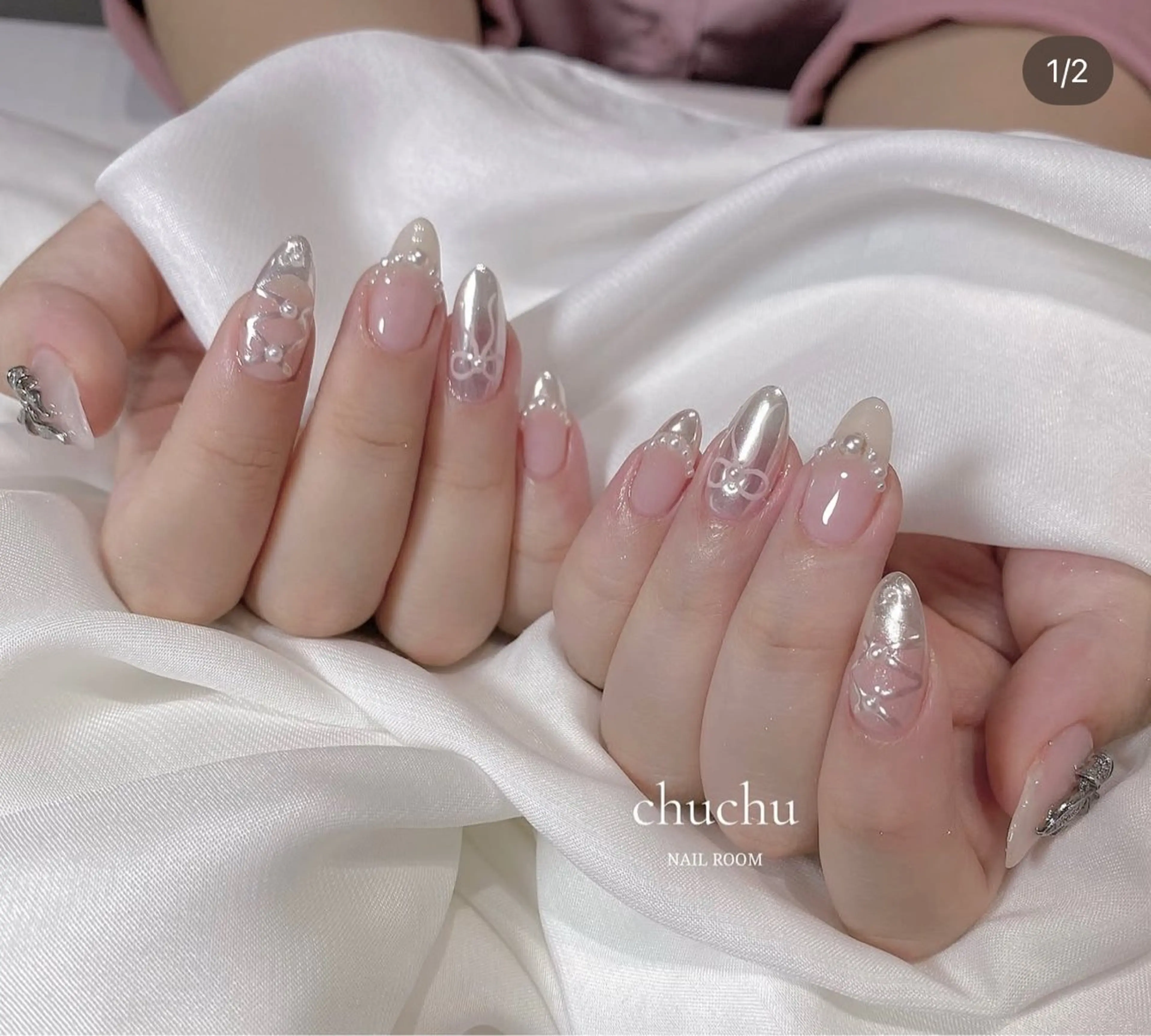 ネイル ハンドネイル 美人計ネイルサロン所属・中山 美月のネイルデザイン