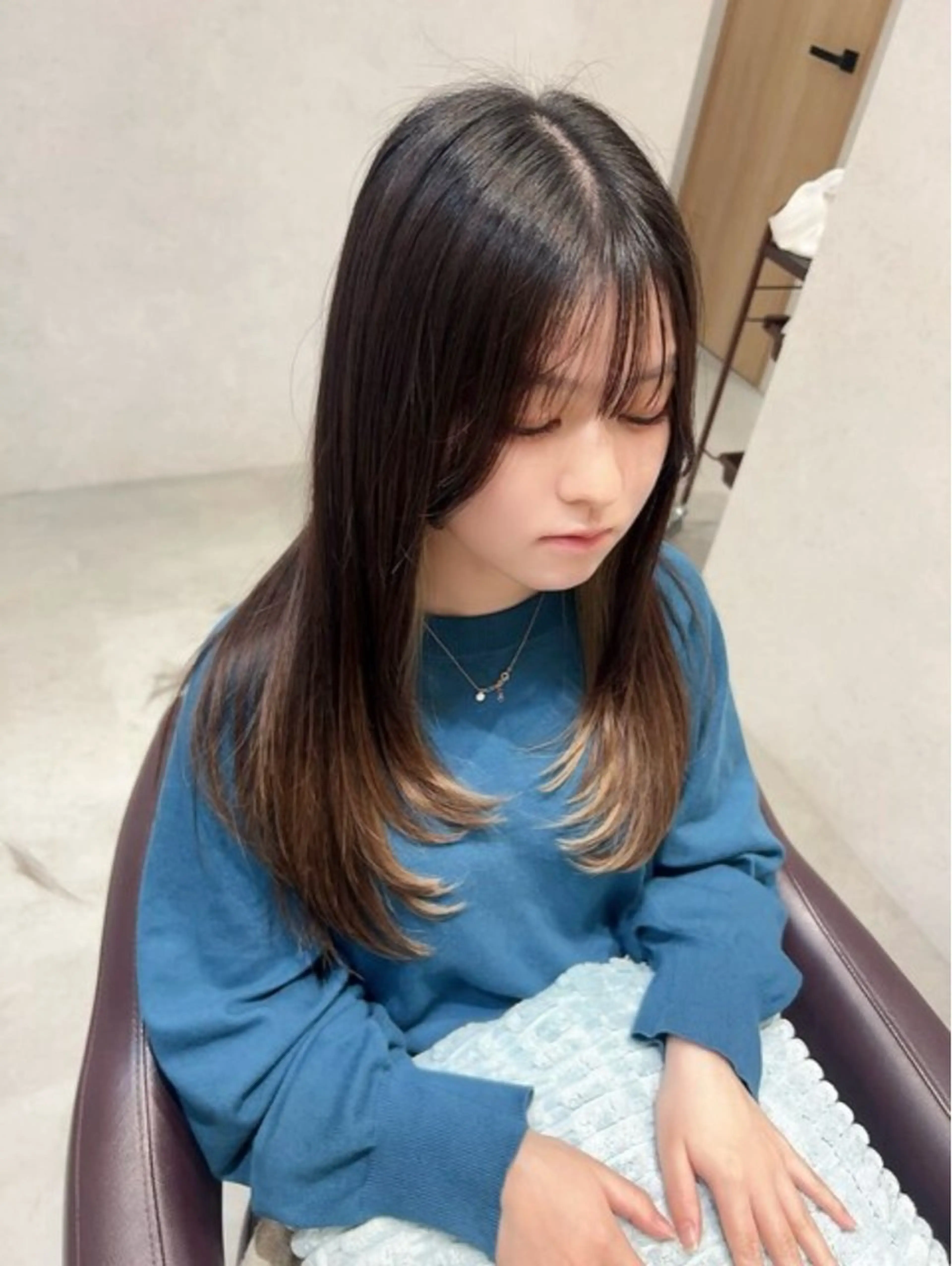 🎀レイヤーカット・透明感抜群ケアカラー・2stepTRの写真