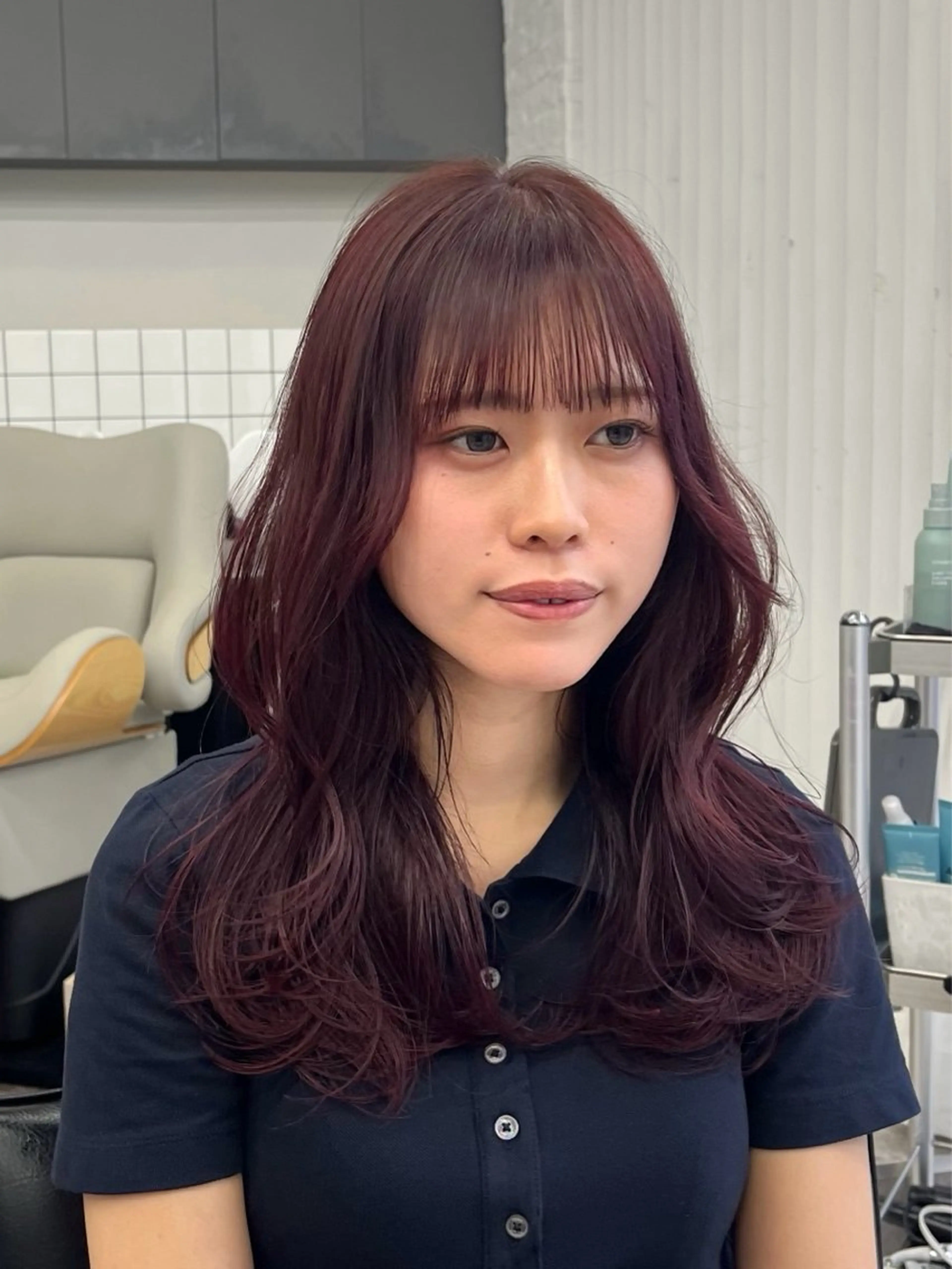 セミロング カラー パーマ ヘアアレンジ メンズ 韓国ヘア×顔まわり 🇰🇷和知拓郎のヘアスタイル