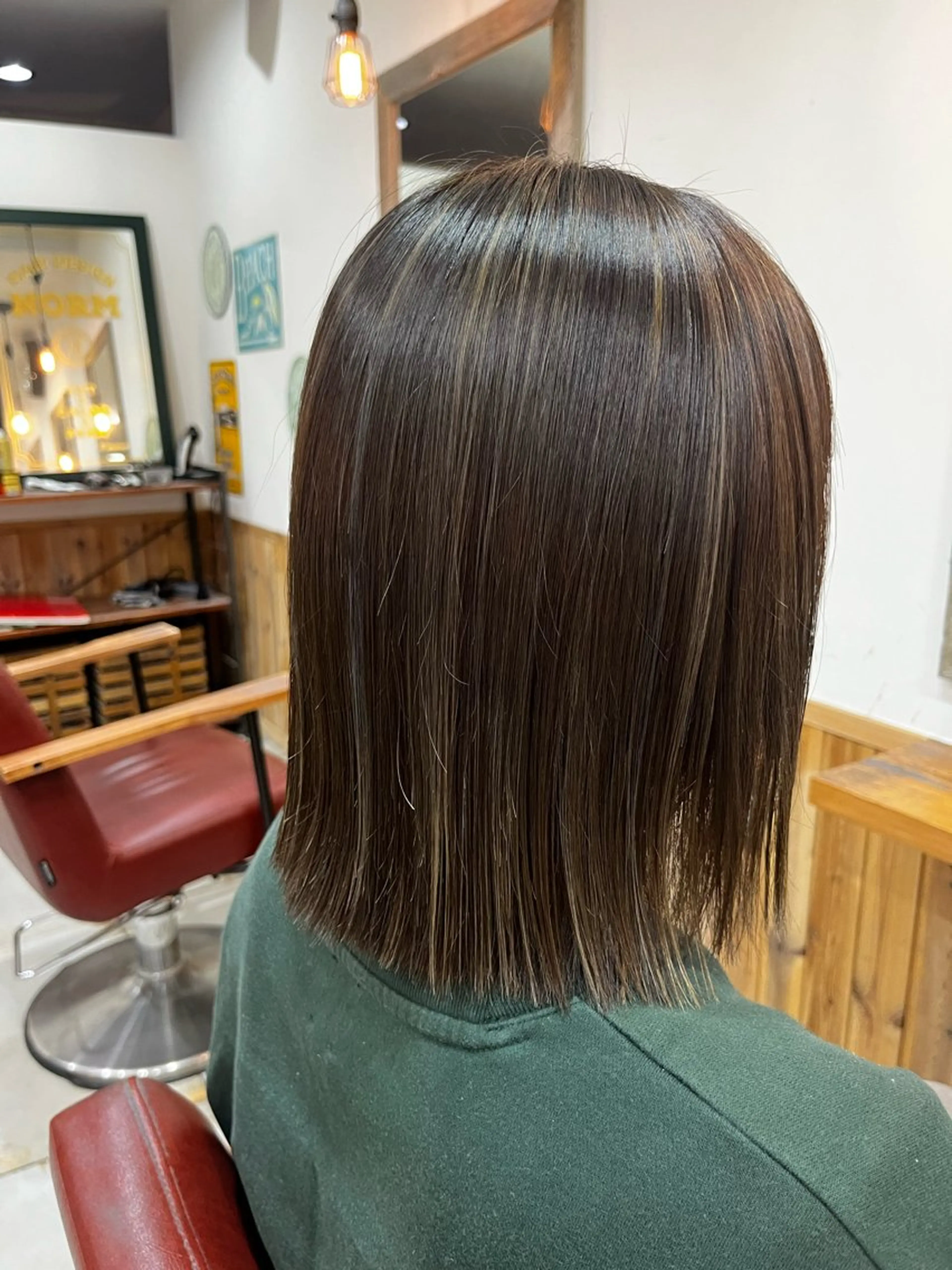 ミディアム カラー カット ヘアカラー トリートメント 🦋坂本 未結🦋のヘアスタイル