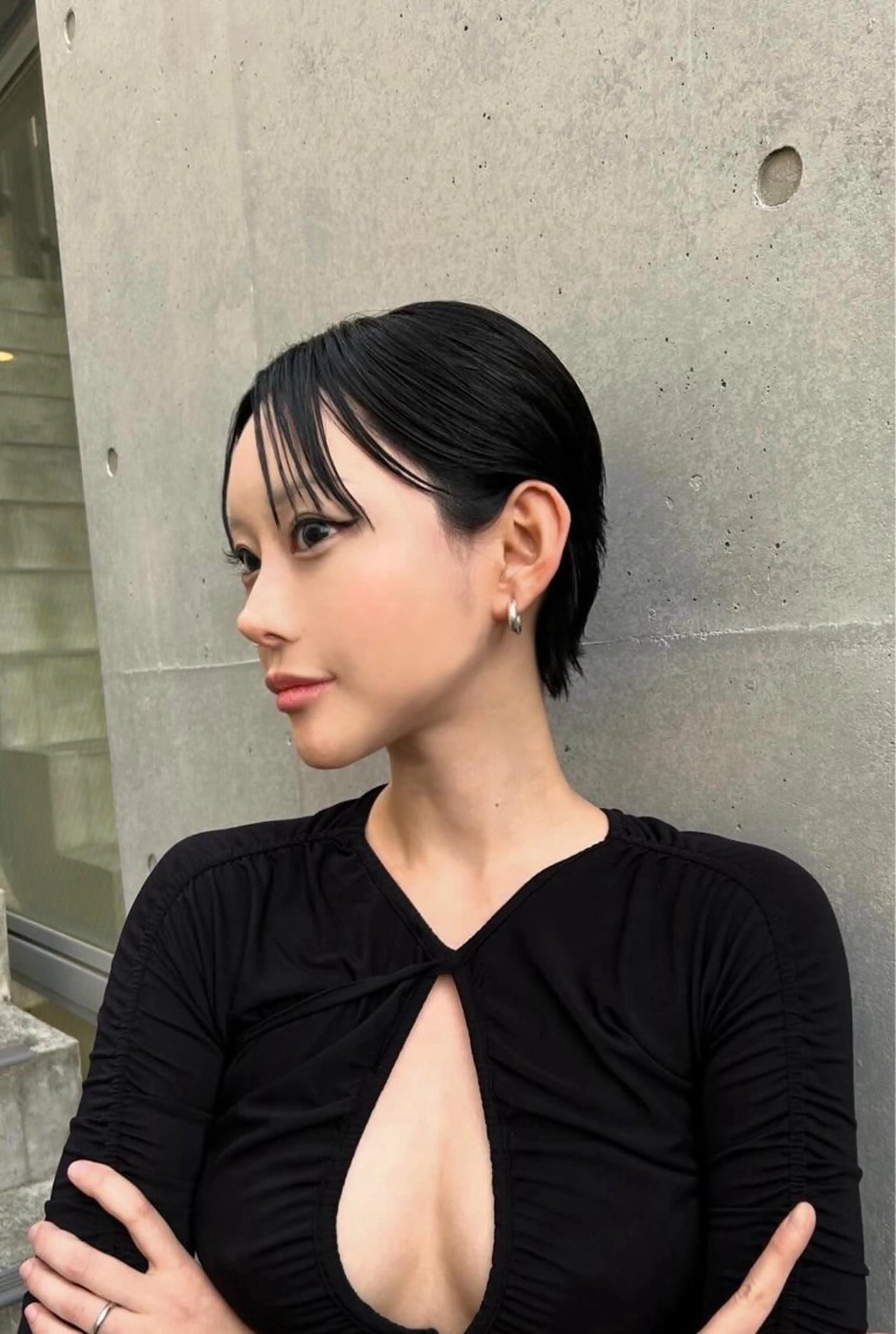 ショート カラー カット ヘアカラー yuma higashiのヘアスタイル