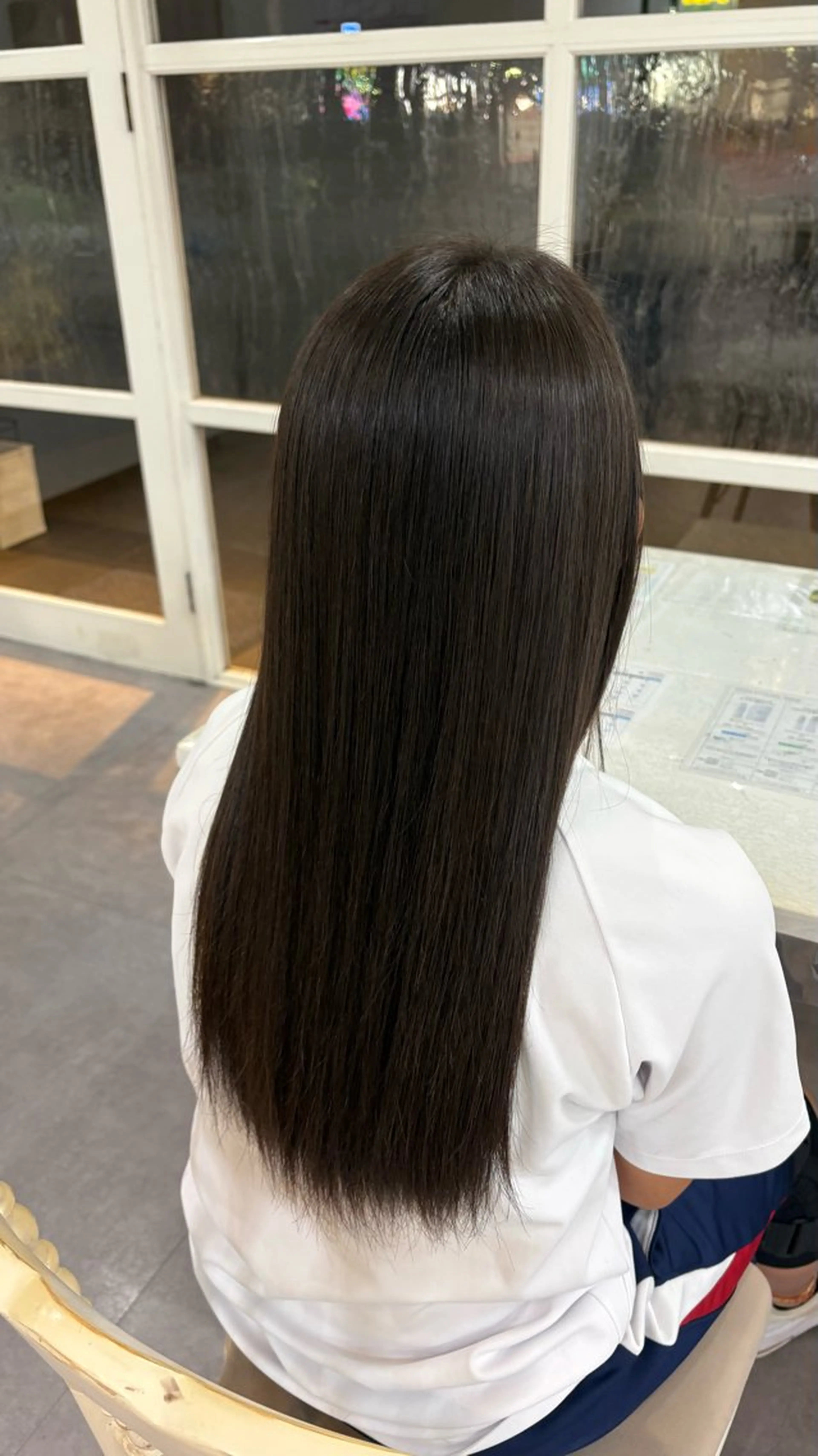 ロング 縮毛矯正 高橋 真歩のヘアスタイル