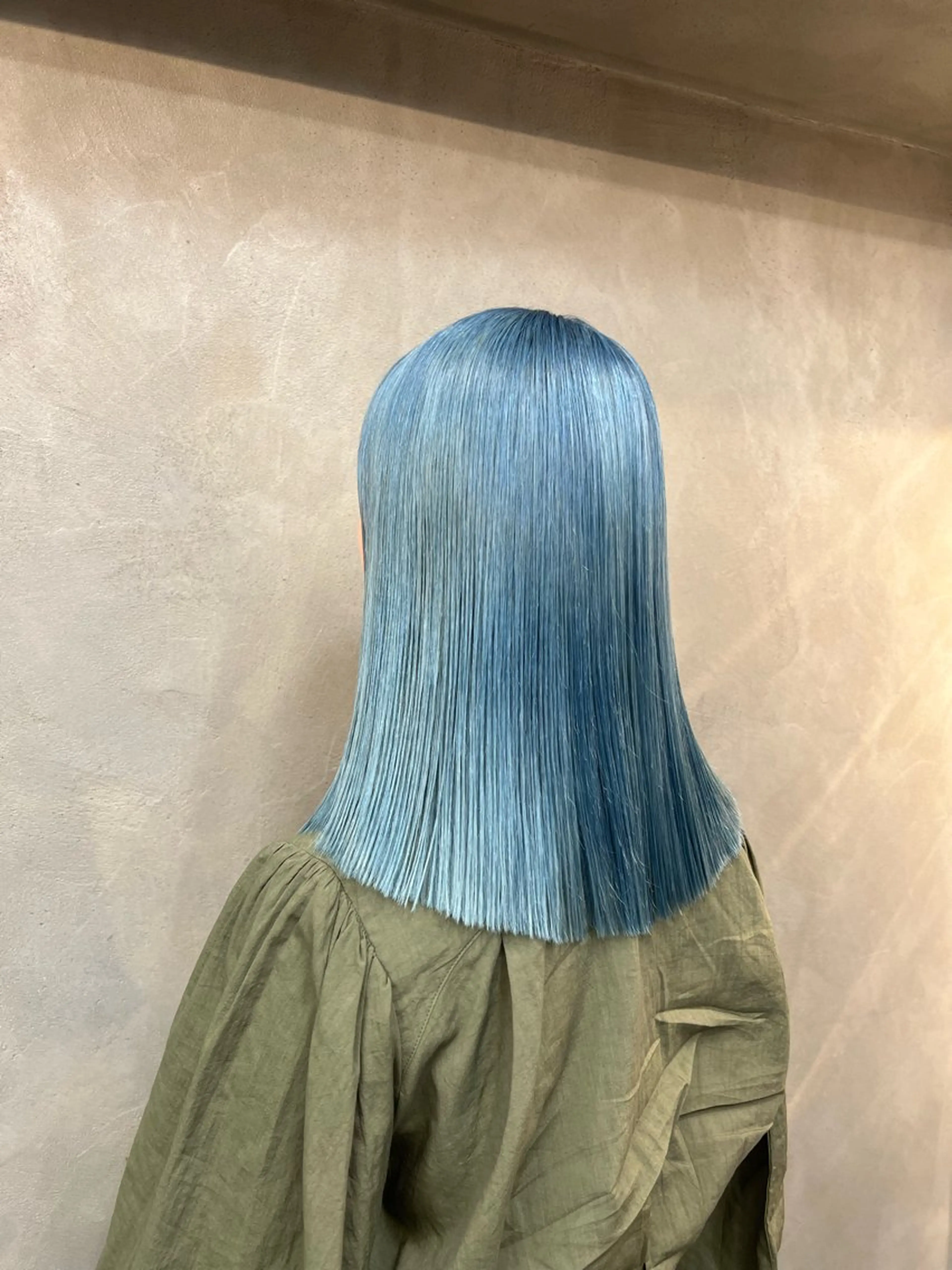 セミロング ❤️‍🔥シールエク ＋カラー京❤️‍🔥のヘアスタイル