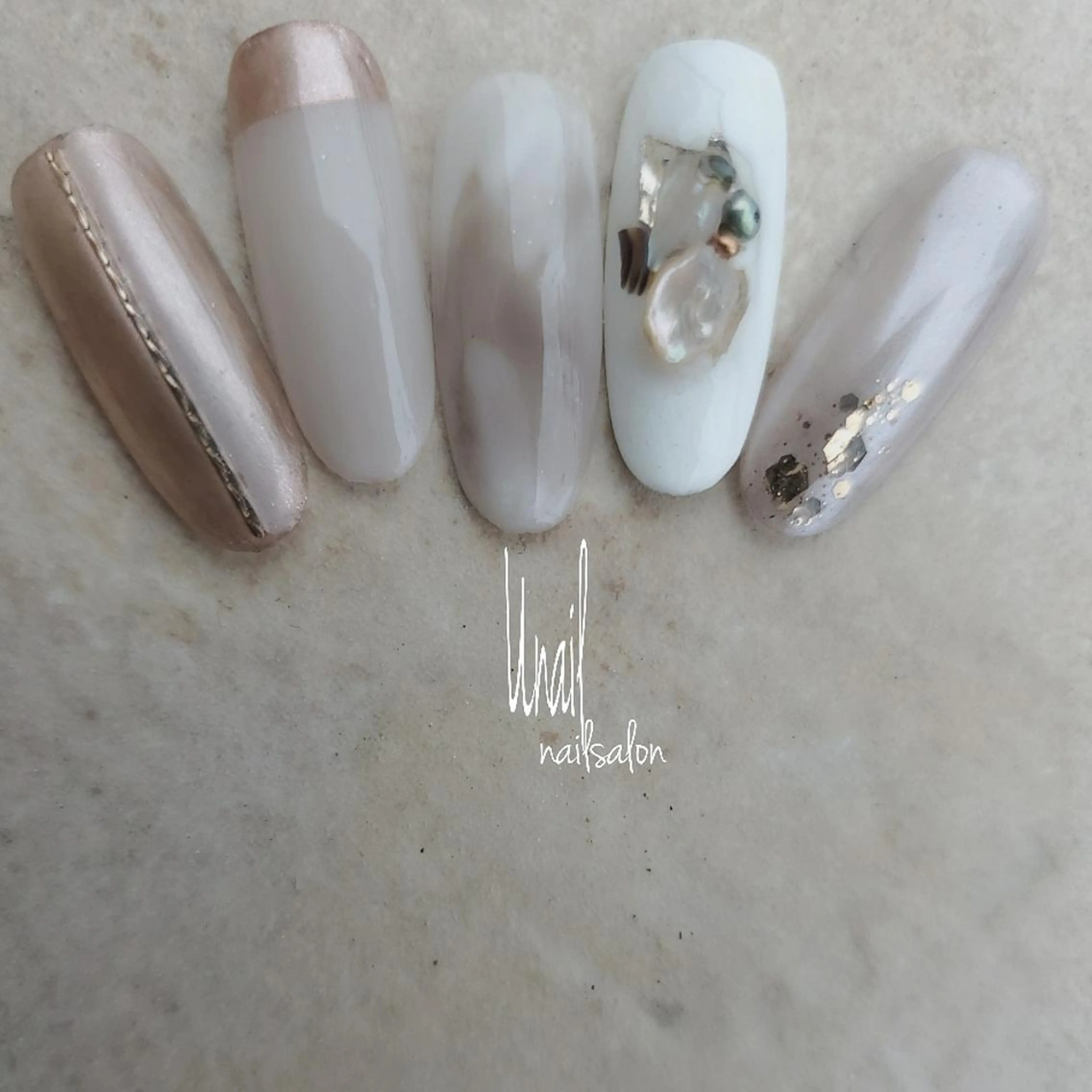 ネイル U nail所属・高橋 千恵のネイルデザイン