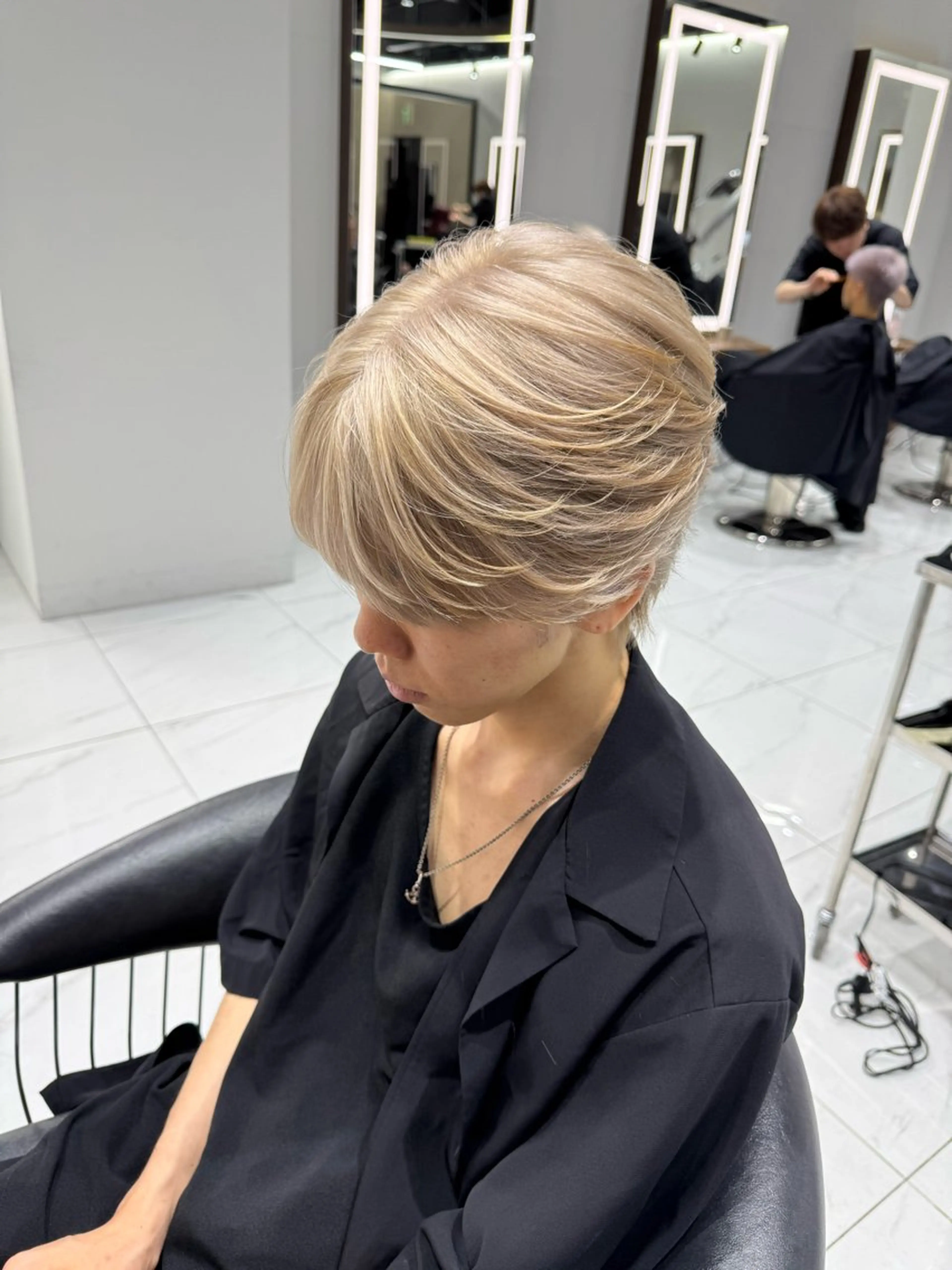 メンズ限定2ブリーチ+カラー⚡️の写真