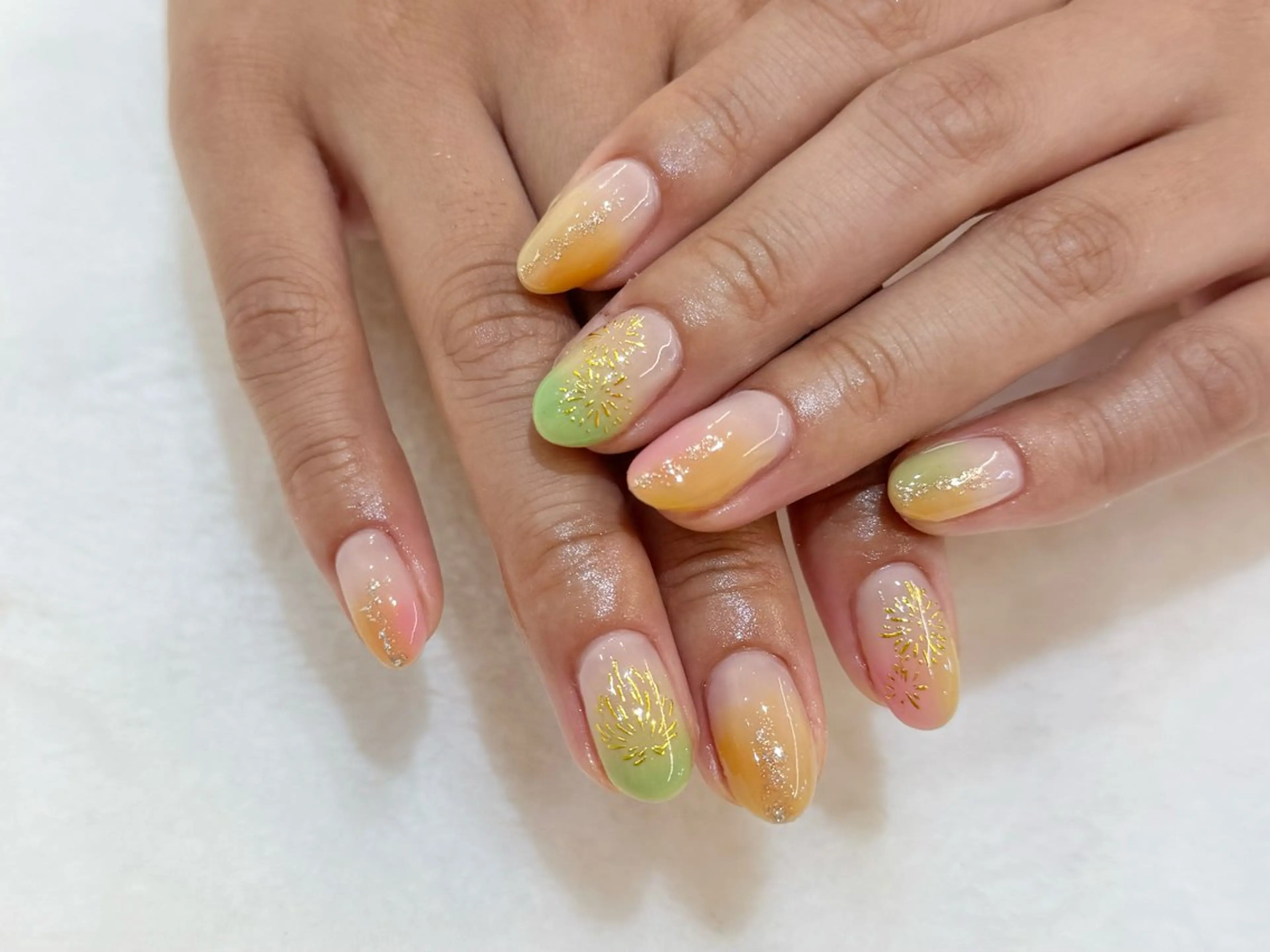 ネイル pool Yuzu🌷のネイルデザイン