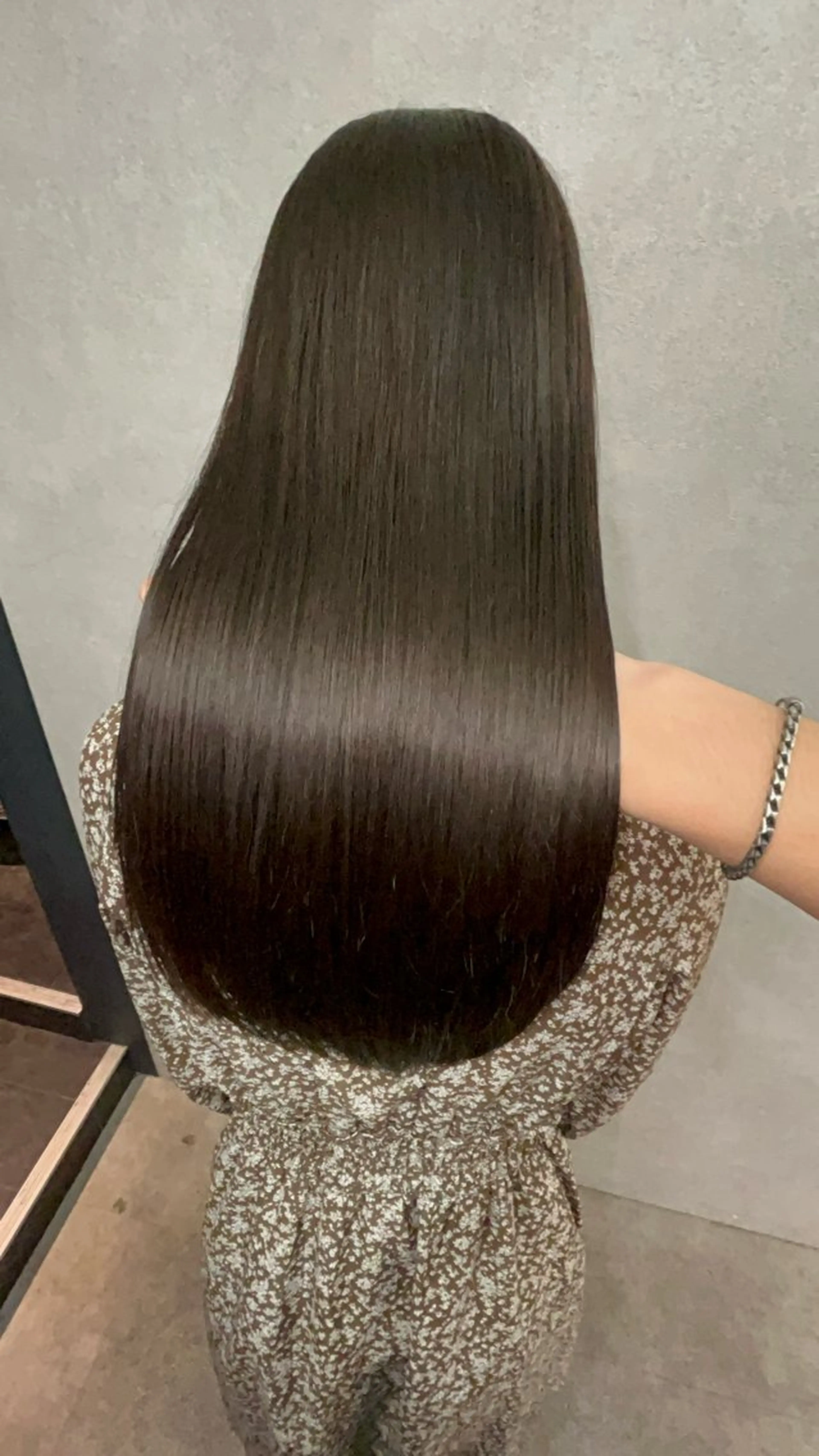 セミロング カラー ヘアカラー トリートメント ［極潤］ヒアルロン酸 🫧カラー髪質改善のその他イメージ