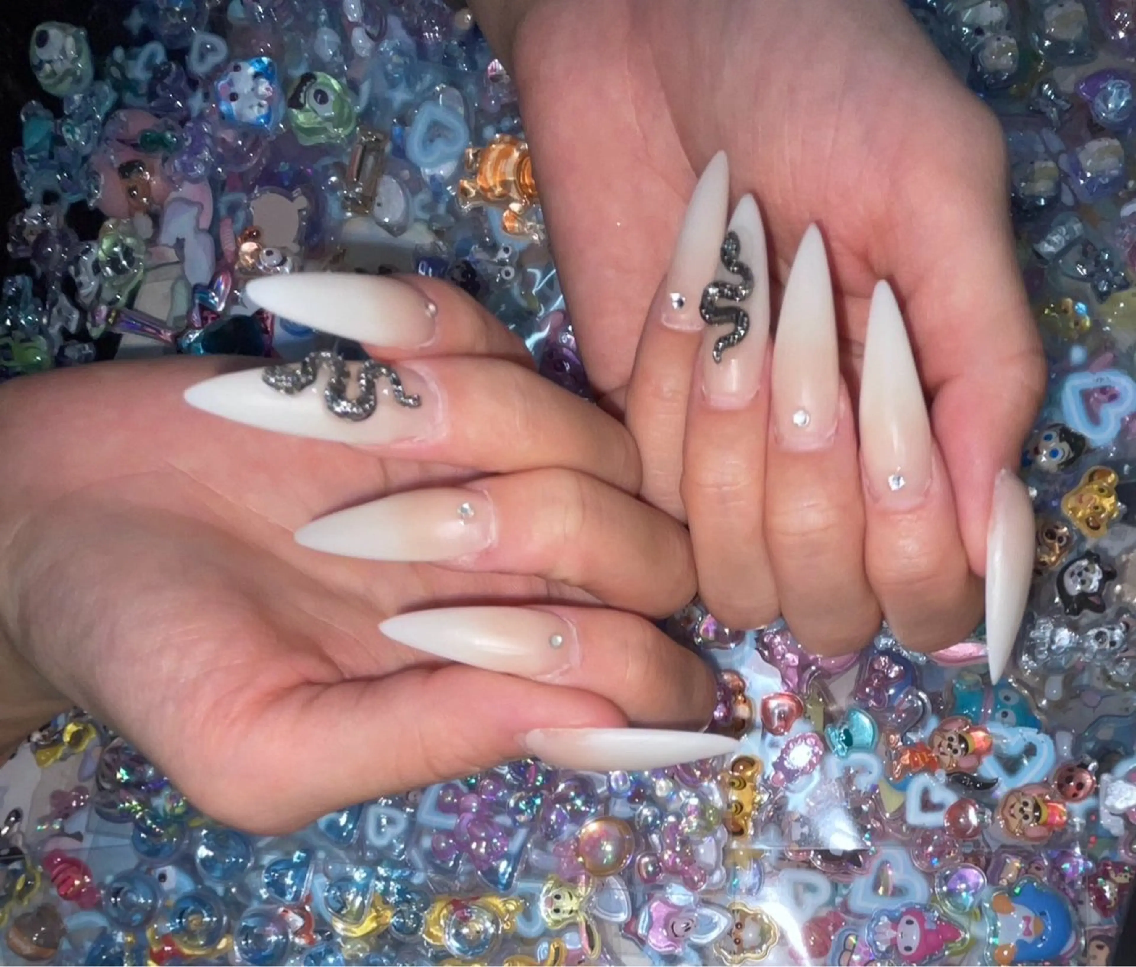 ✨長さだし✨フォーム1枚MAX迄のベイビーブーマーネイル💅🏻［オフ込み無料］の写真