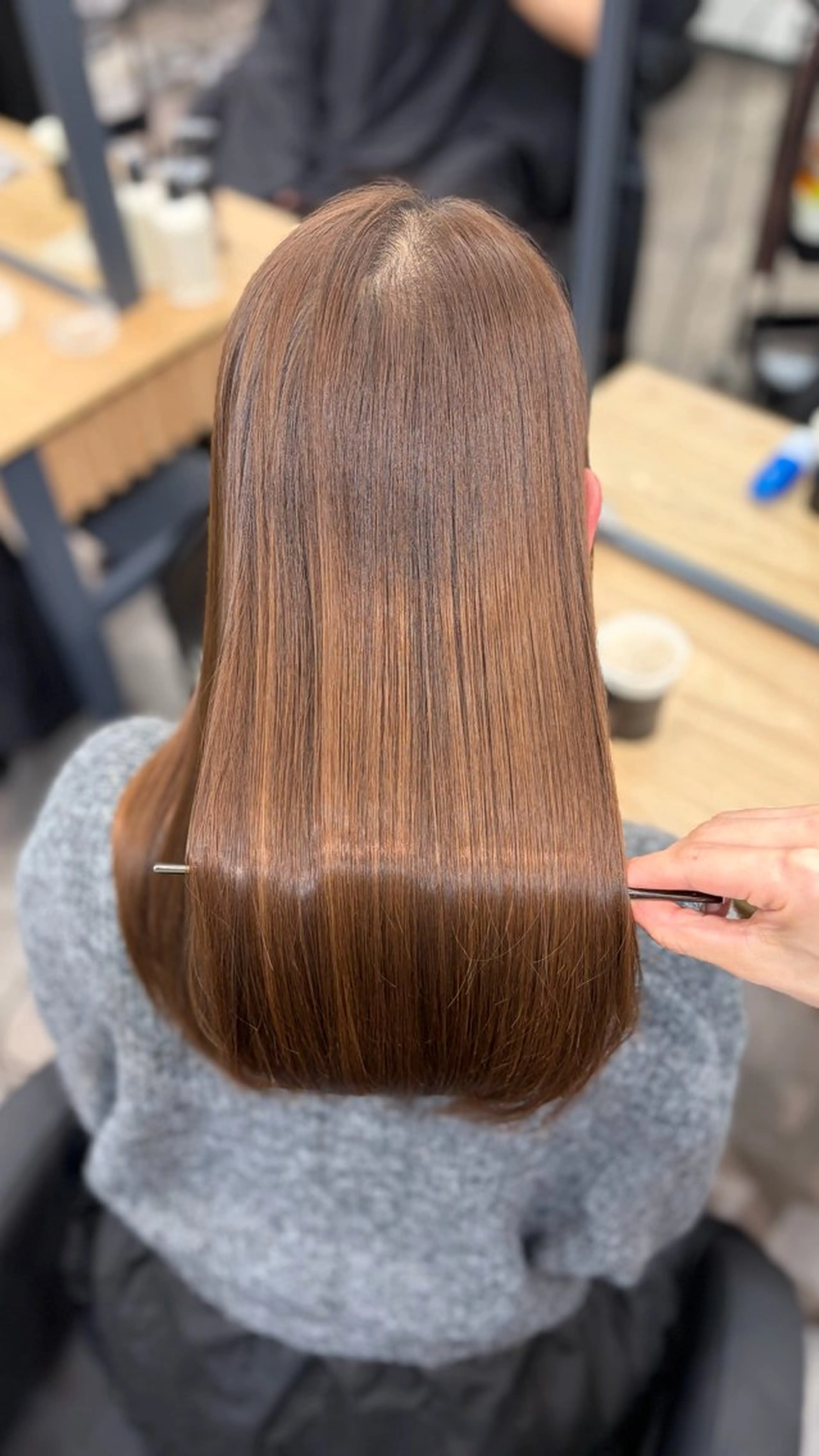 【ロング、後ろ姿撮影OKの方限定!】カット+髪質改善トリートメント🎀の写真