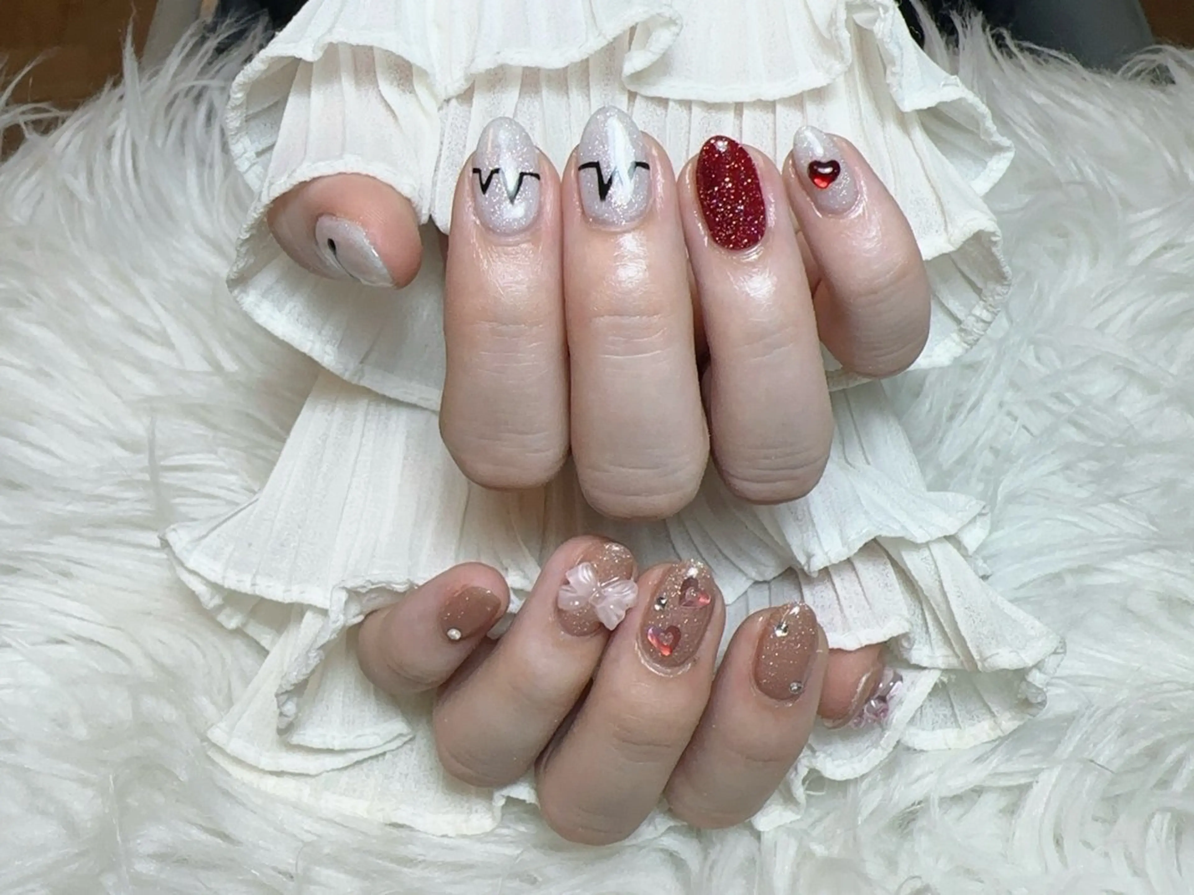 ネイル ハンドネイル ☁️Yun nail KiKi☁️のネイルデザイン