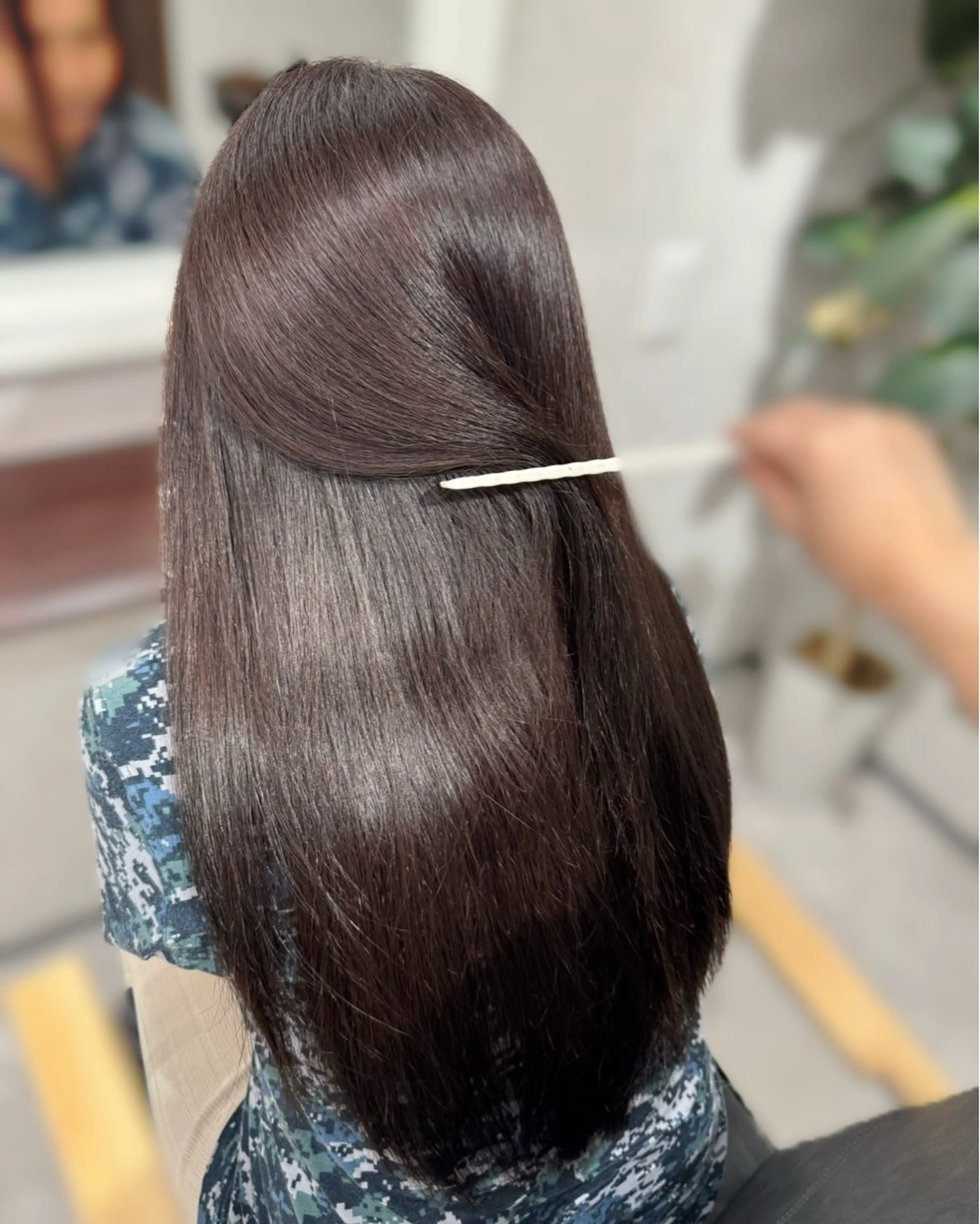 カラー 🩵透明感カラー／ 銀座／mayu🩵のヘアスタイル