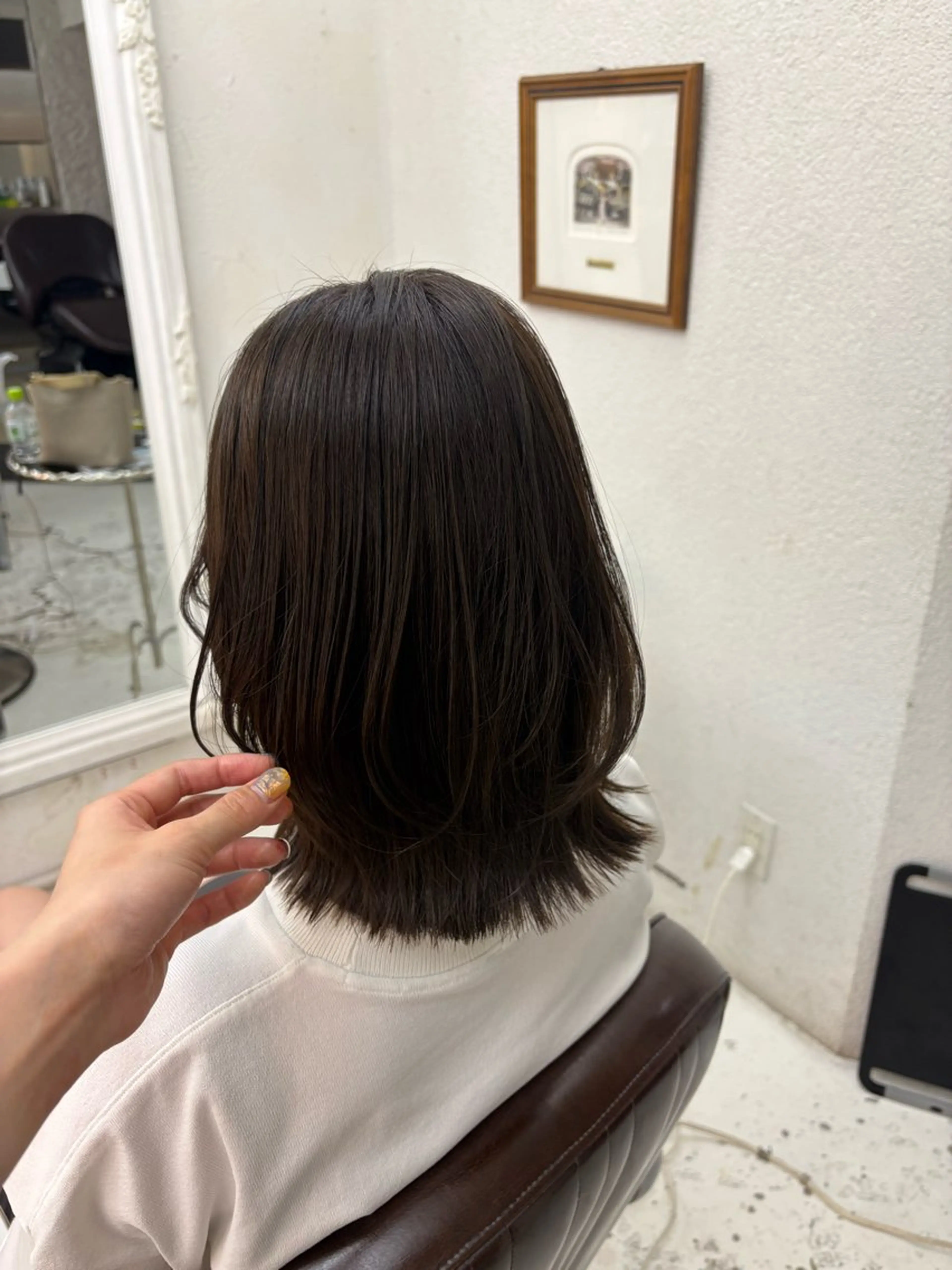 ワンカラー(ブリーチなし)の写真