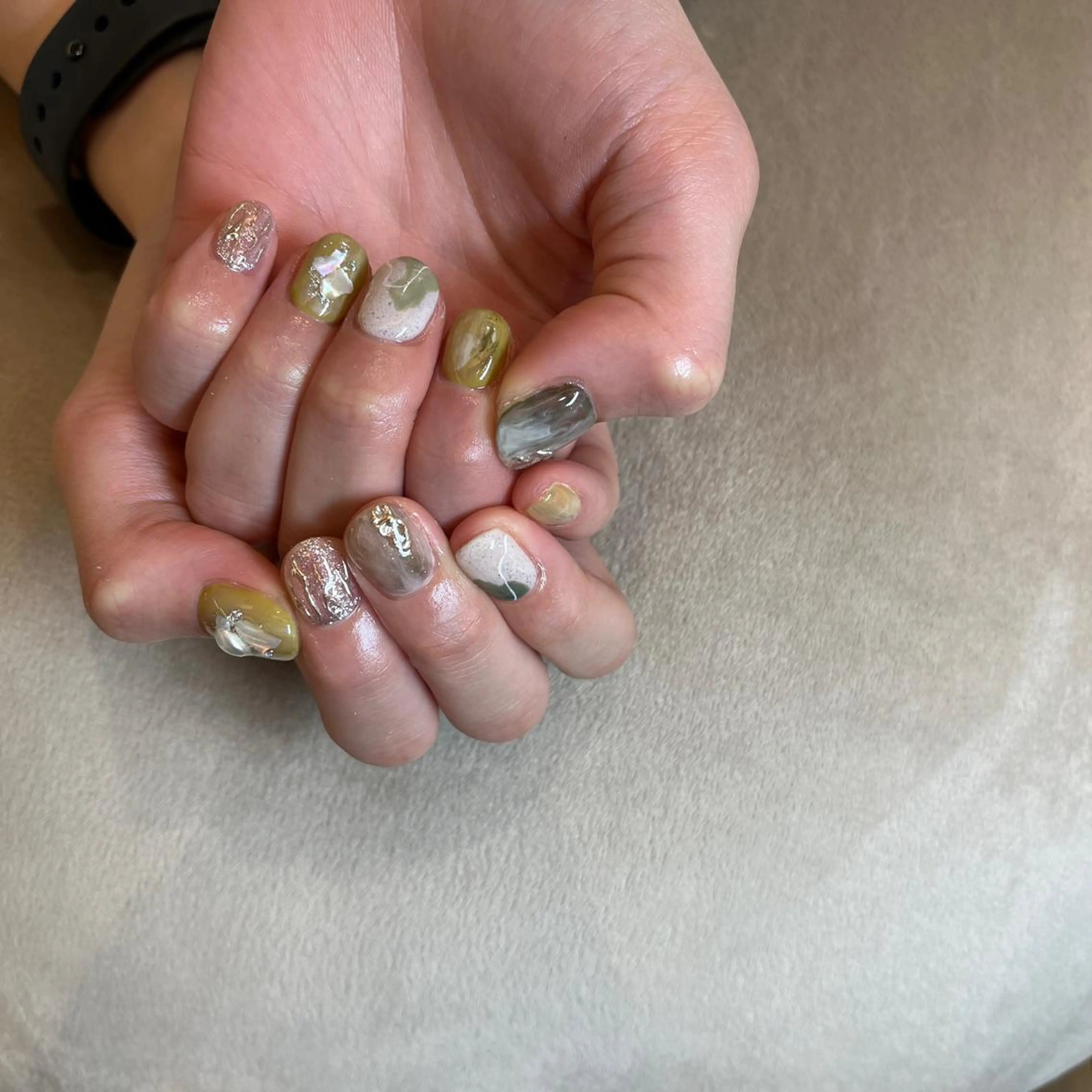 ネイル フリーランス¨̮⃝ ネイリストOKADAのネイルデザイン