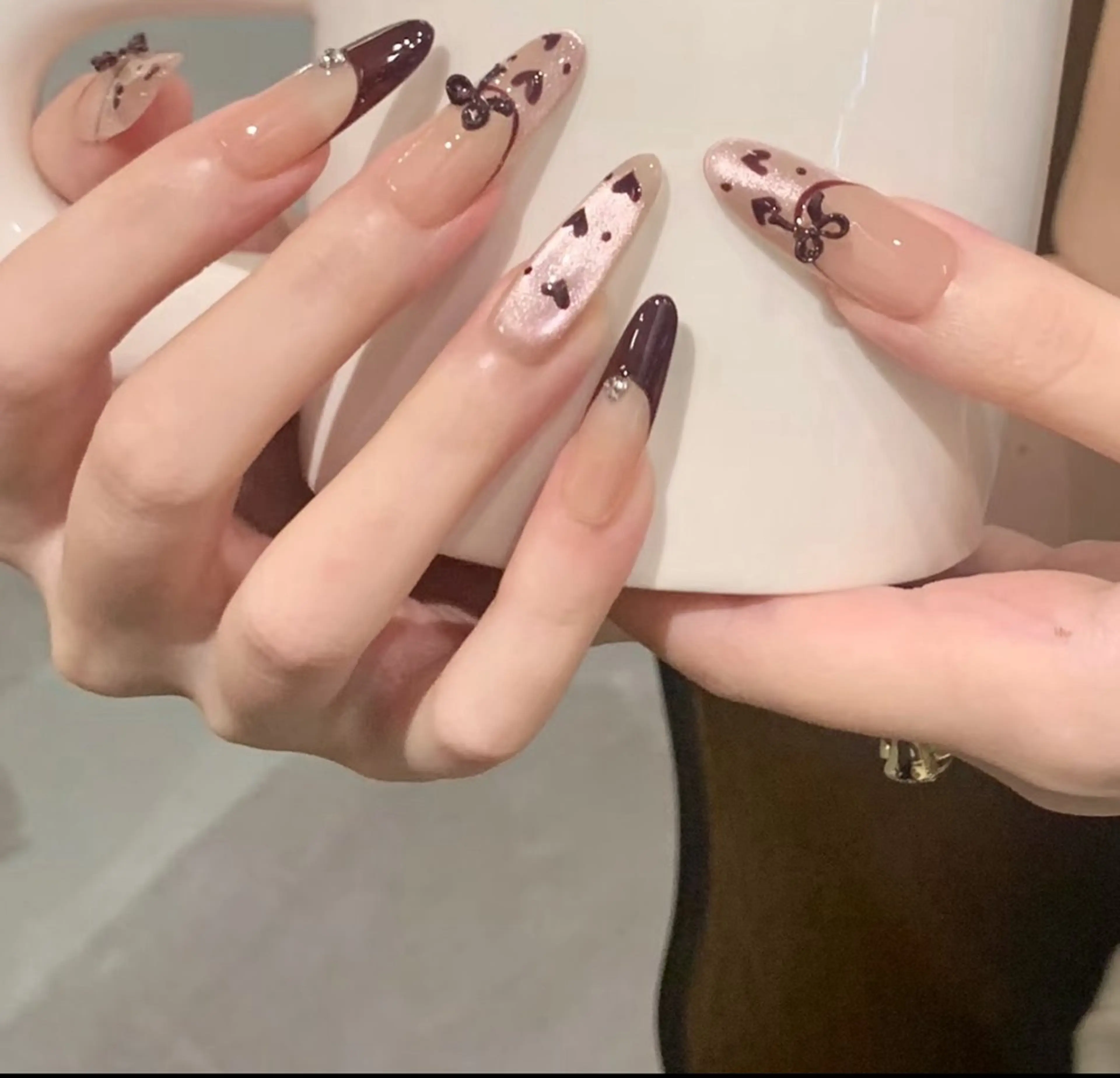 ネイル ハロウィン ハンドネイル iNEKO所属・Lee Leeのネイルデザイン