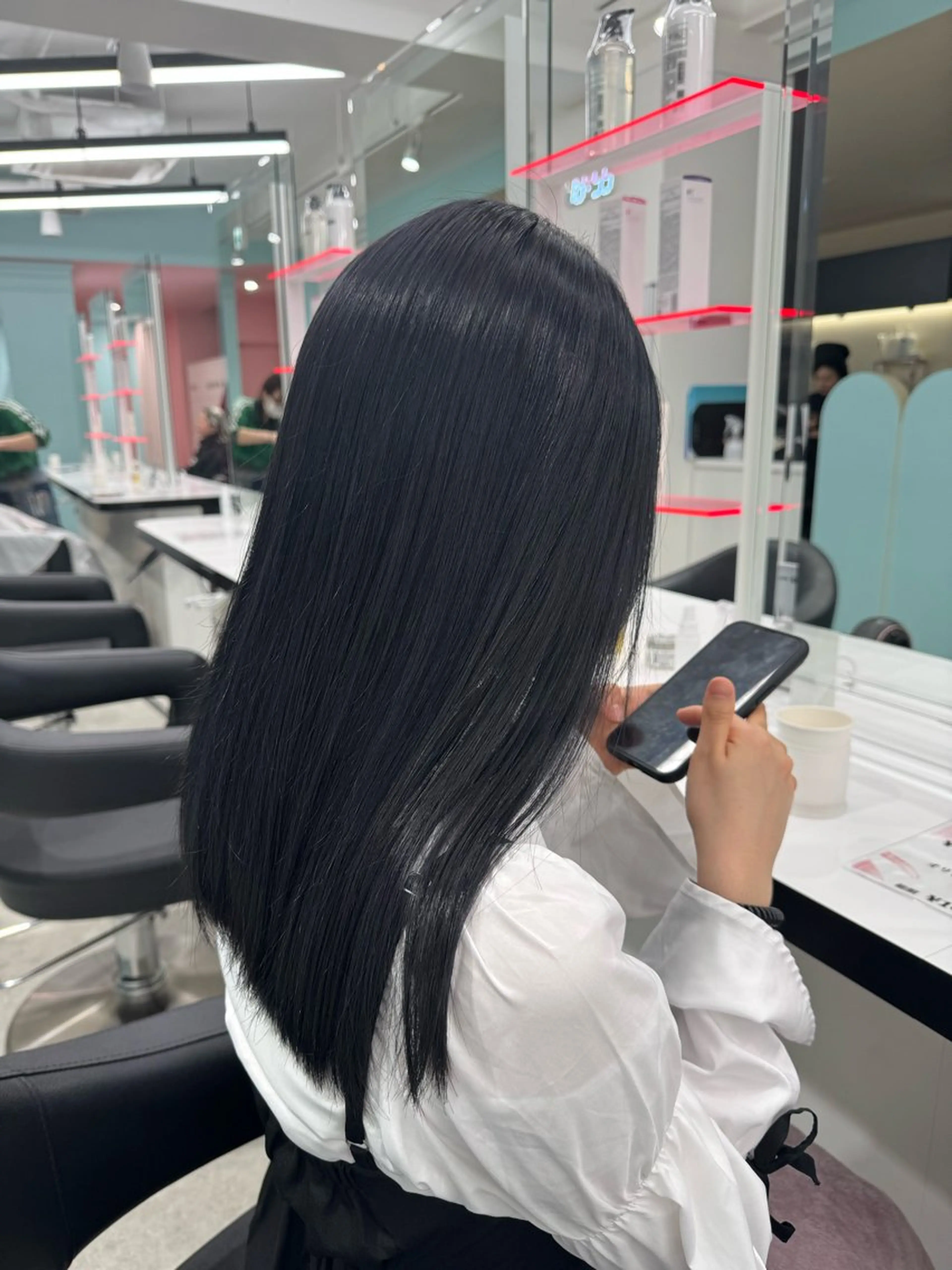 セミロング カット ヘアカラー トリートメント ⛄️レイヤー⛄透明感 ⛄️kyotaroのヘアスタイル