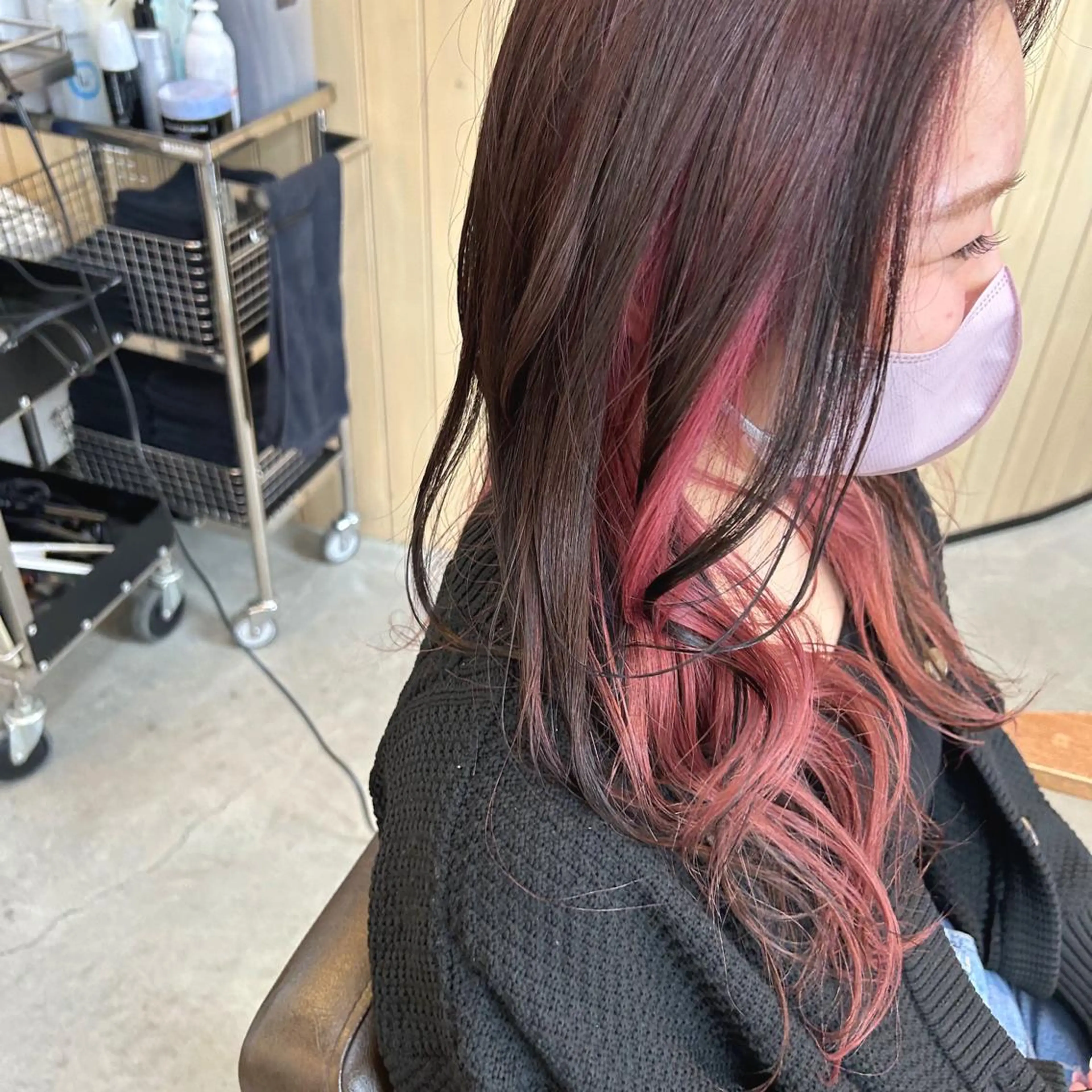 ロング カット ヘアカラー kachina所属・綿貫 美雪のヘアスタイル