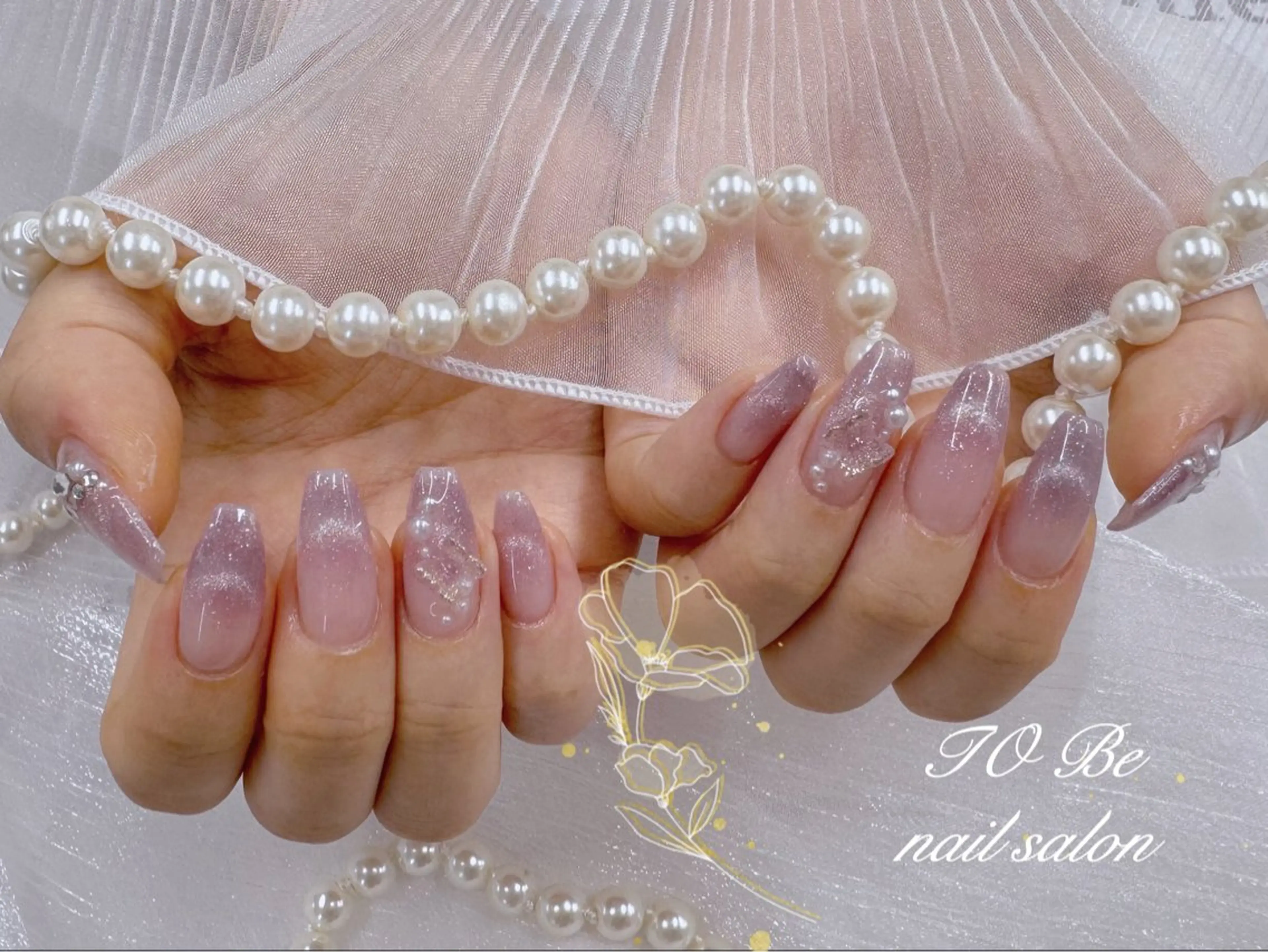 ネイル ハンドネイル Nail Salon To Be珈月のネイルデザイン