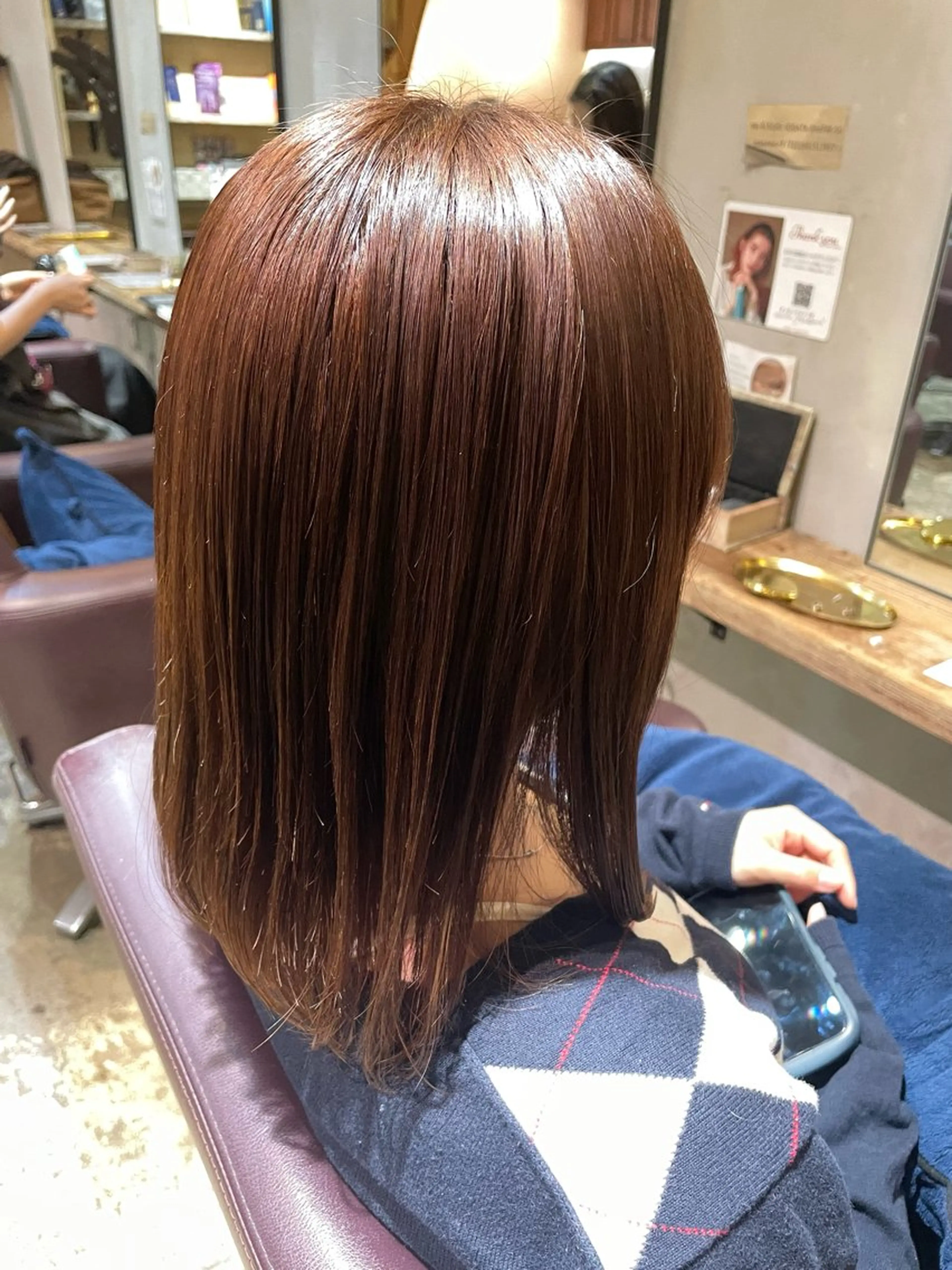 カラー＋トリートメント✨️(ブリーチなし)の写真