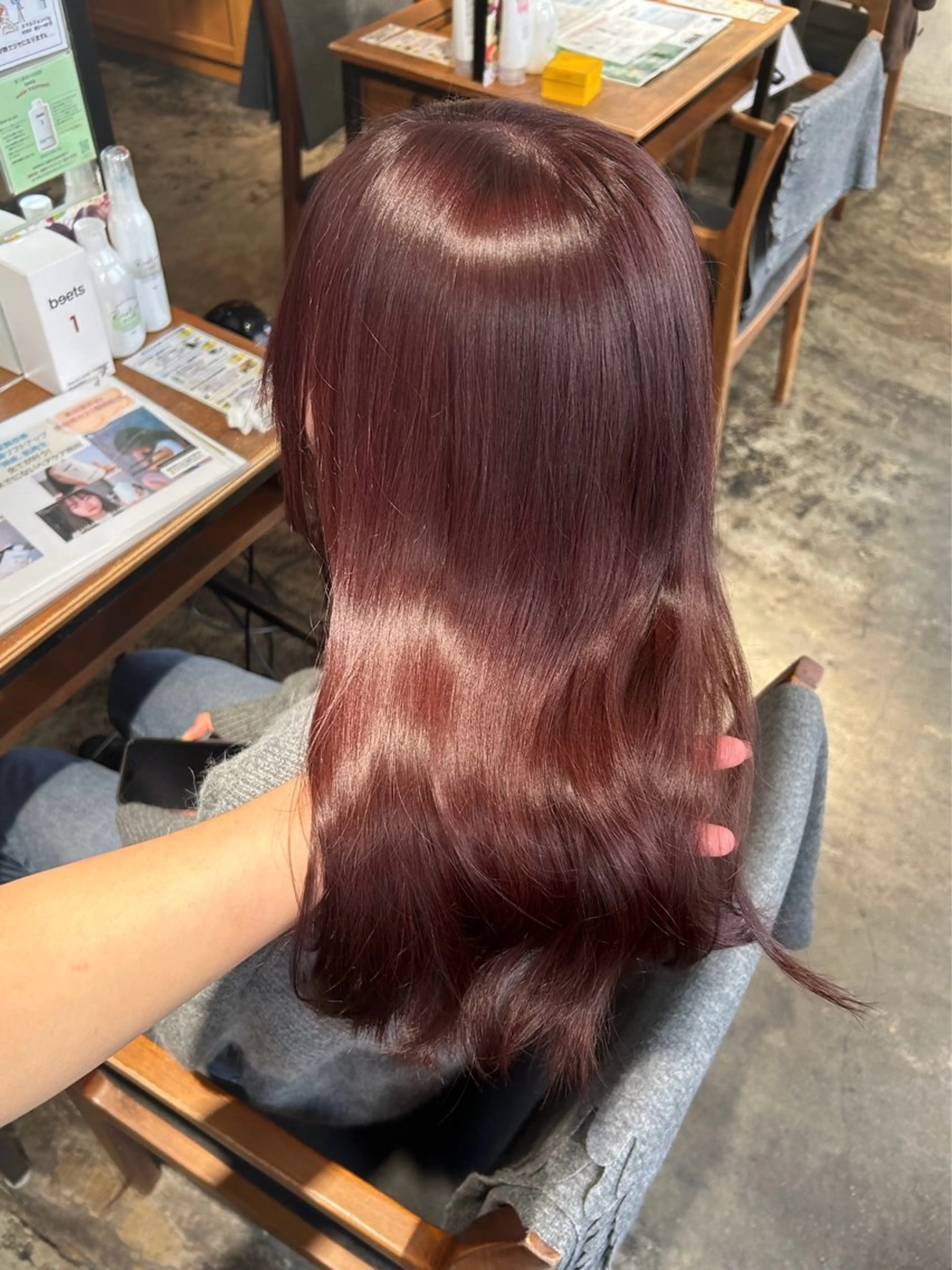 セミロング カラー カット ヘアカラー トリートメント Friista color所属・moe🎀 梅田美容室のヘアスタイル
