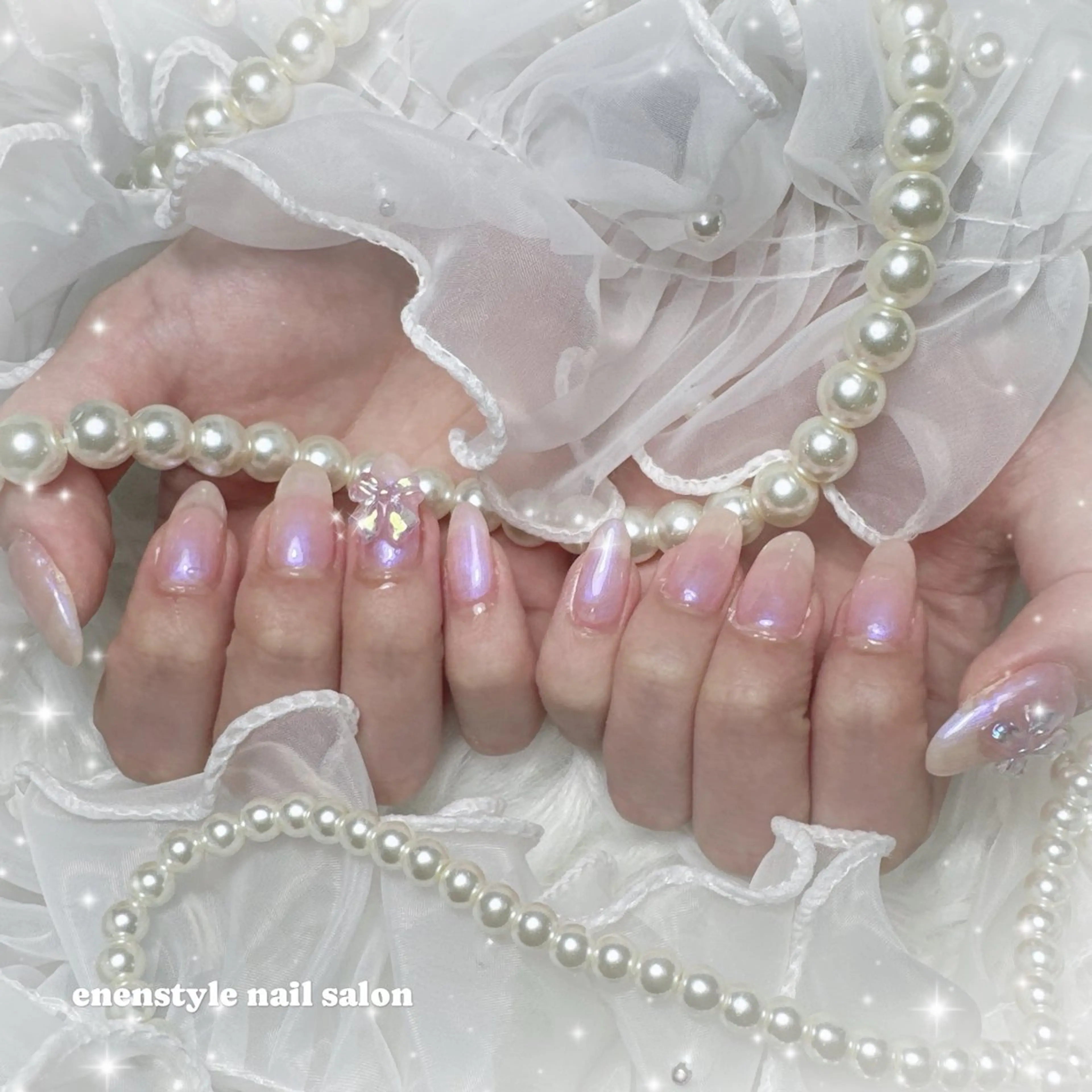 ネイル ラメ(グリッター) enenstyle Porcelarts & Nail Salon所属・enenstyle あやの💌のネイルデザイン