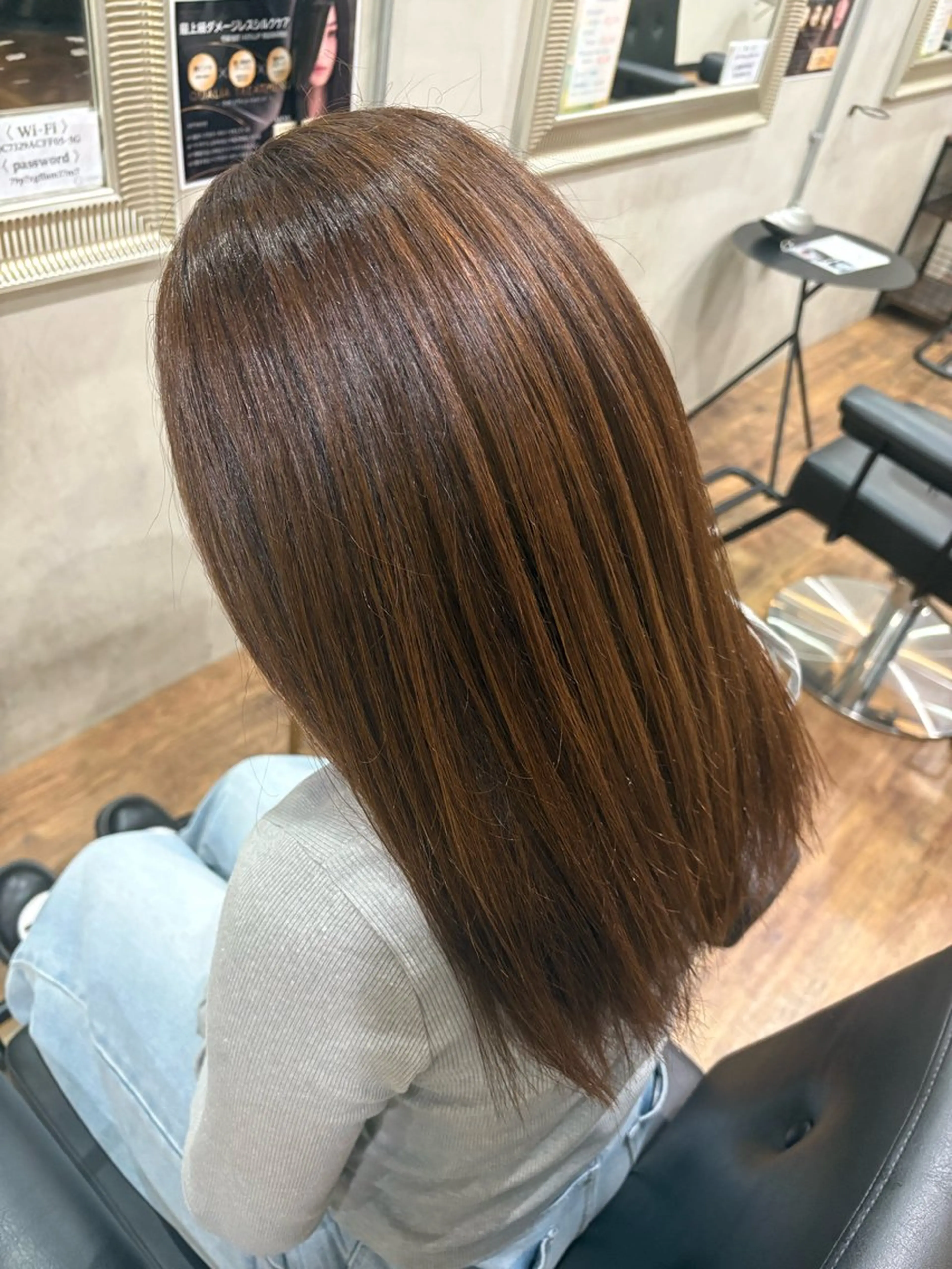 ミディアム Hair Place SoL 磯淵蓮のヘアスタイル