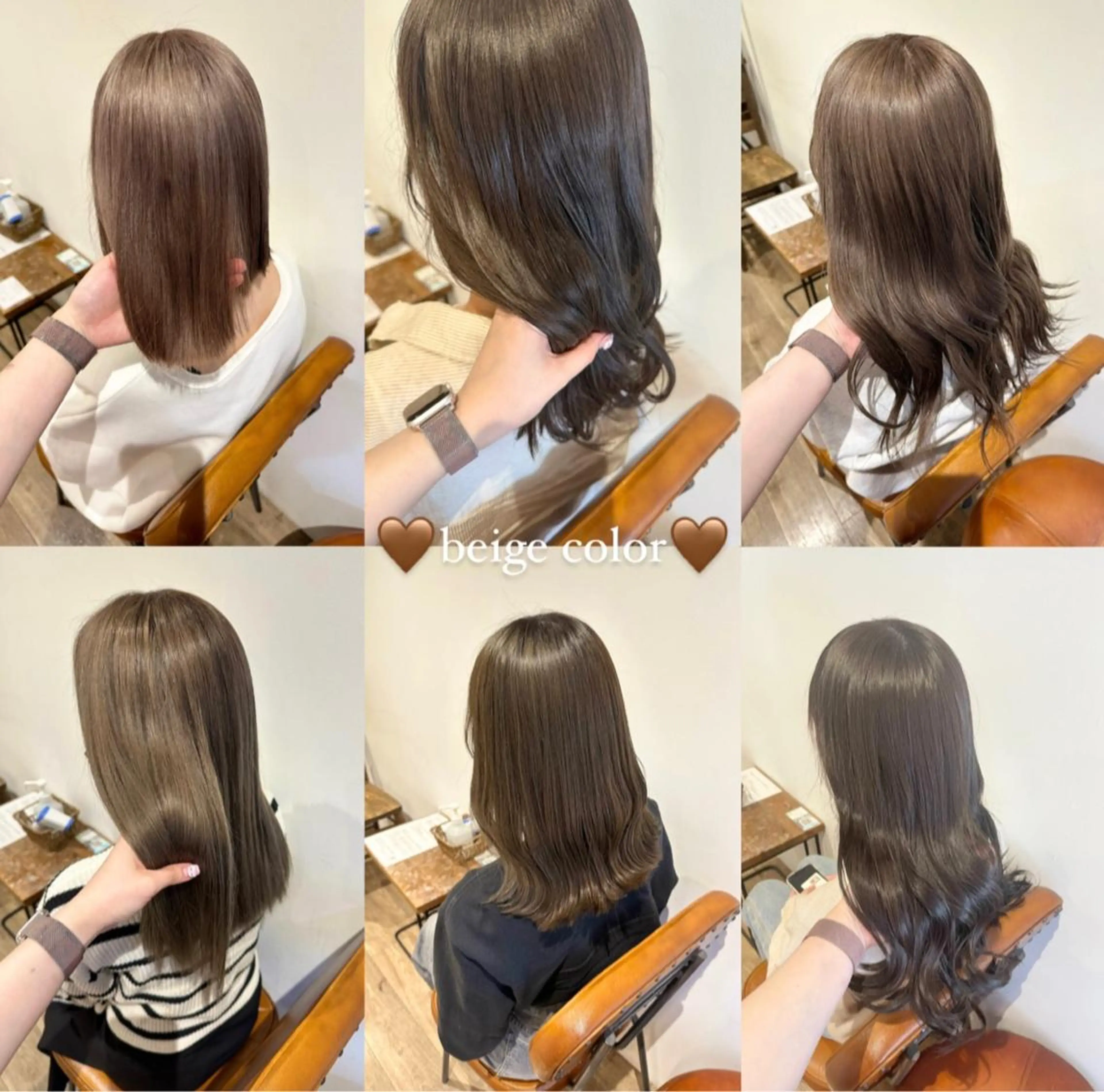 ロング カラー パーマ ヘアアレンジ キッズ ネイル マツエク・マツパ アイブロウ himawari♡ 柔らかいカラーのヘアスタイル