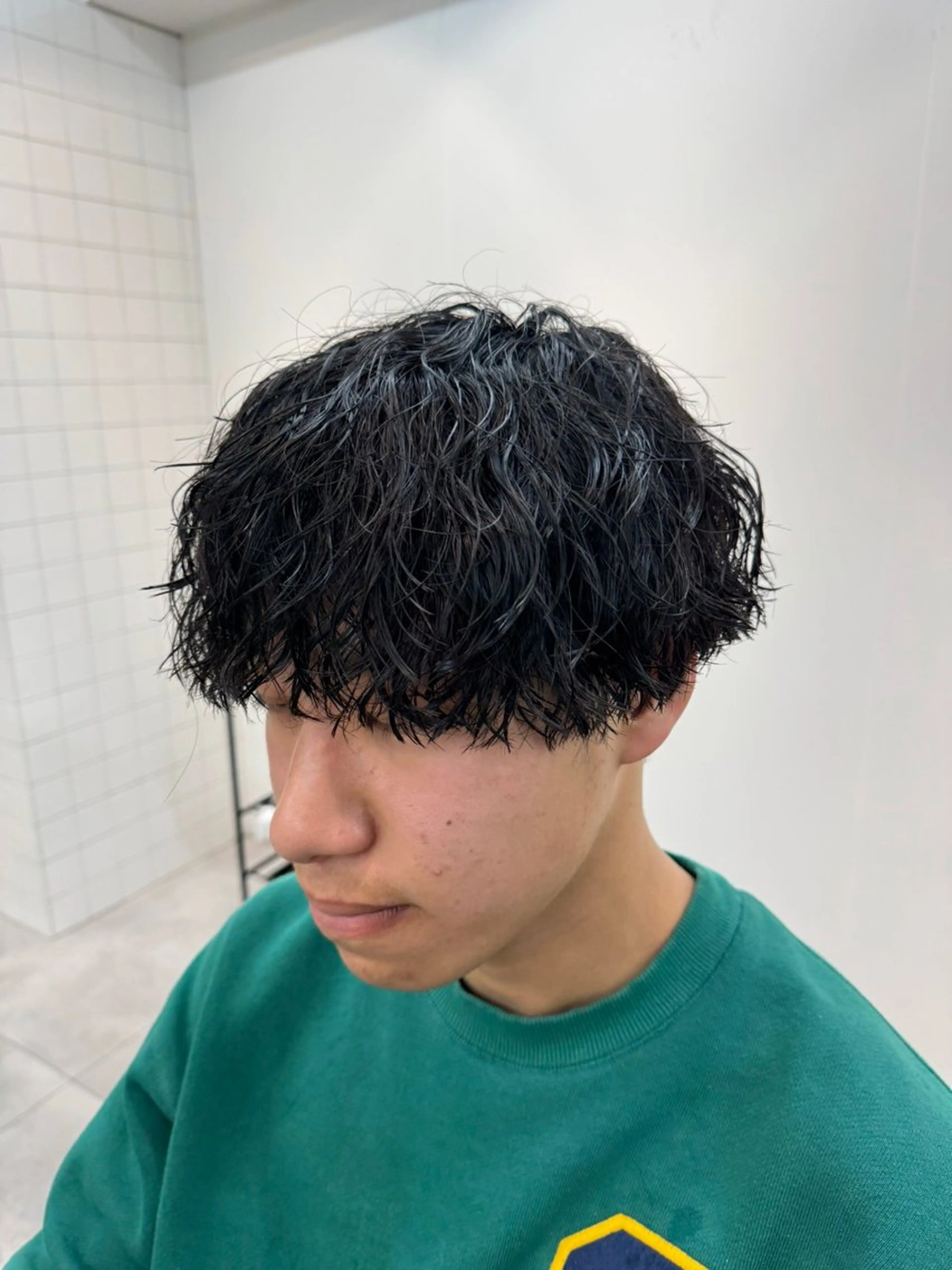 パーマ メンズ メンズパーマ カット パーマ 大宮メンズ特化/パー マ職人/小川藍人のヘアスタイル