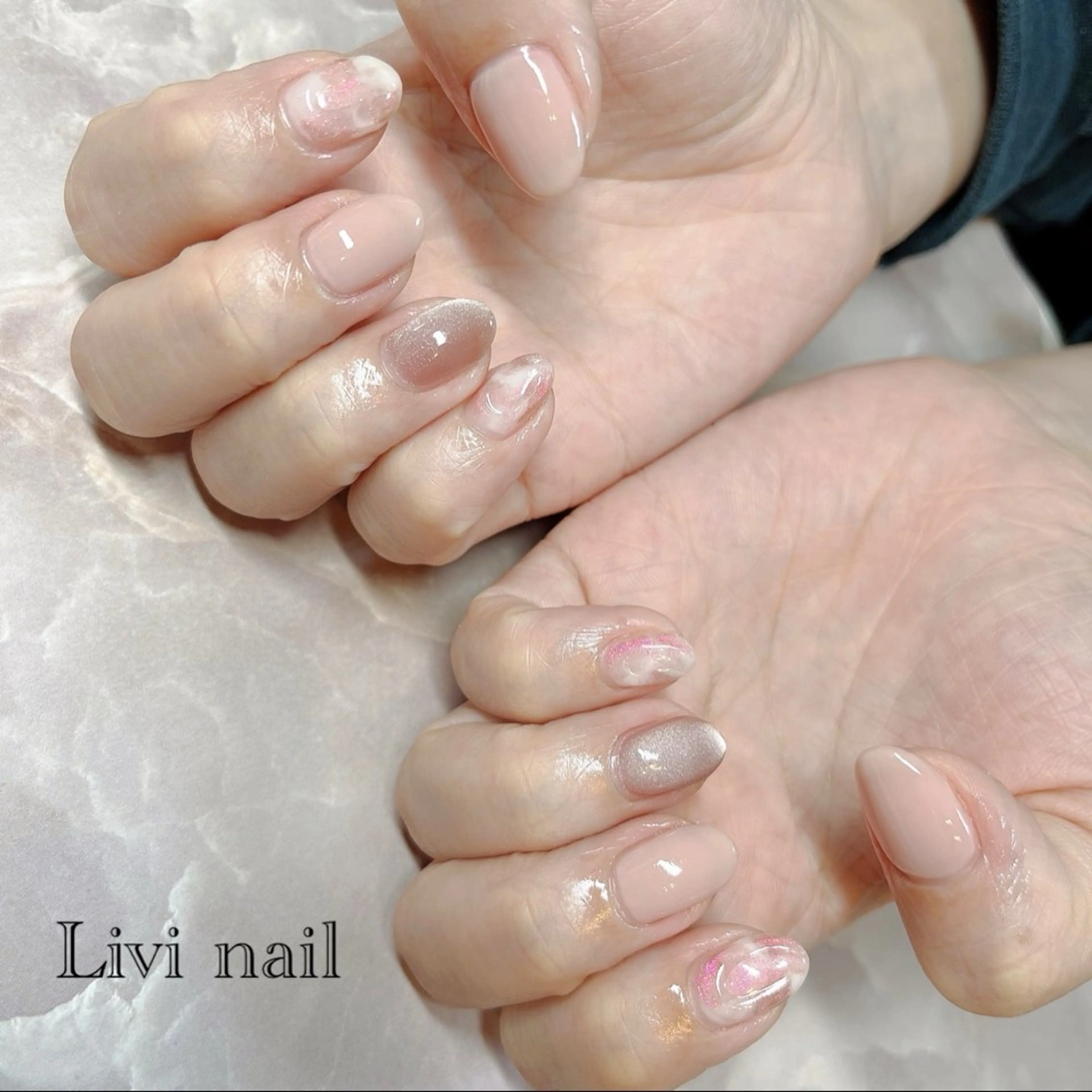 ネイル ハンドネイル nailsalon eplusのネイルデザイン