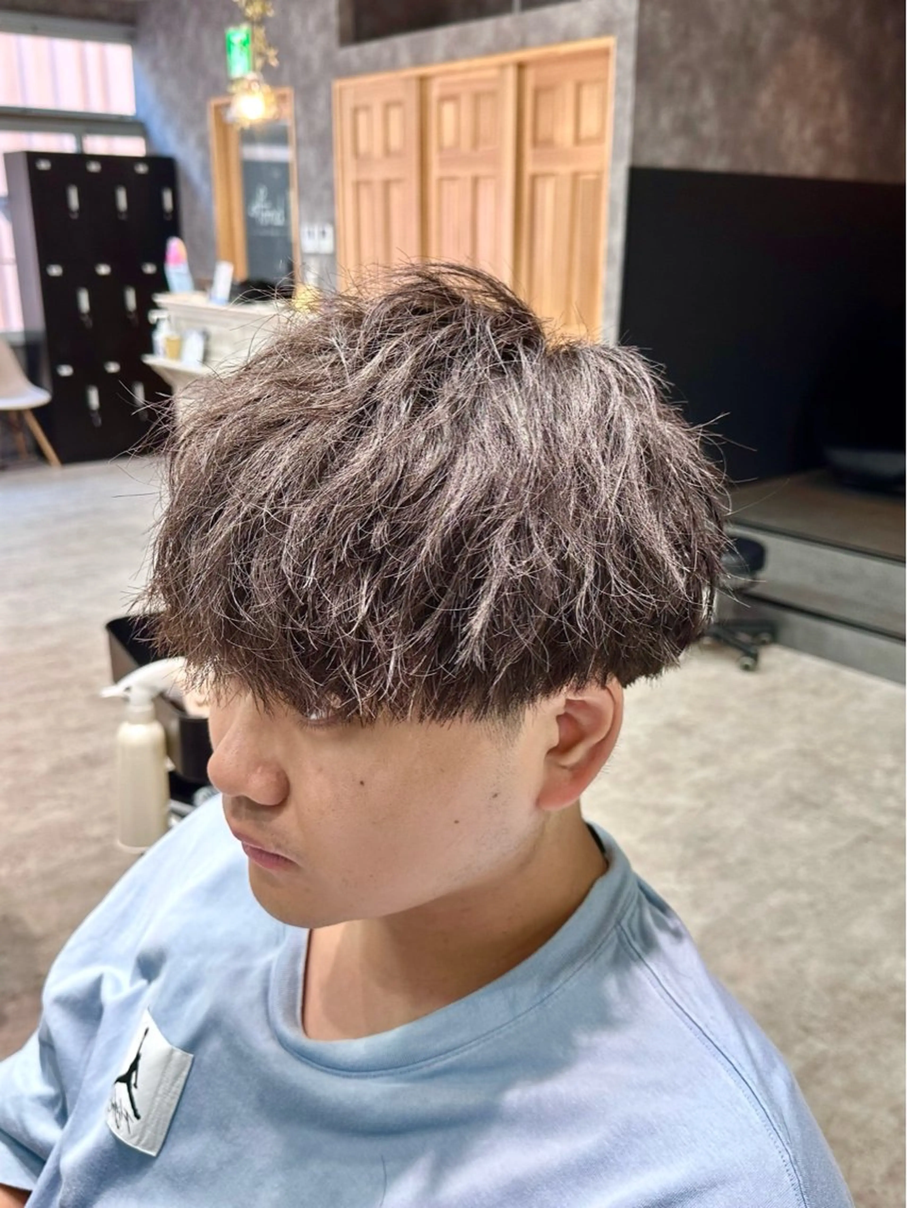 ショート パーマ メンズ いちか🎀 COQUのヘアスタイル