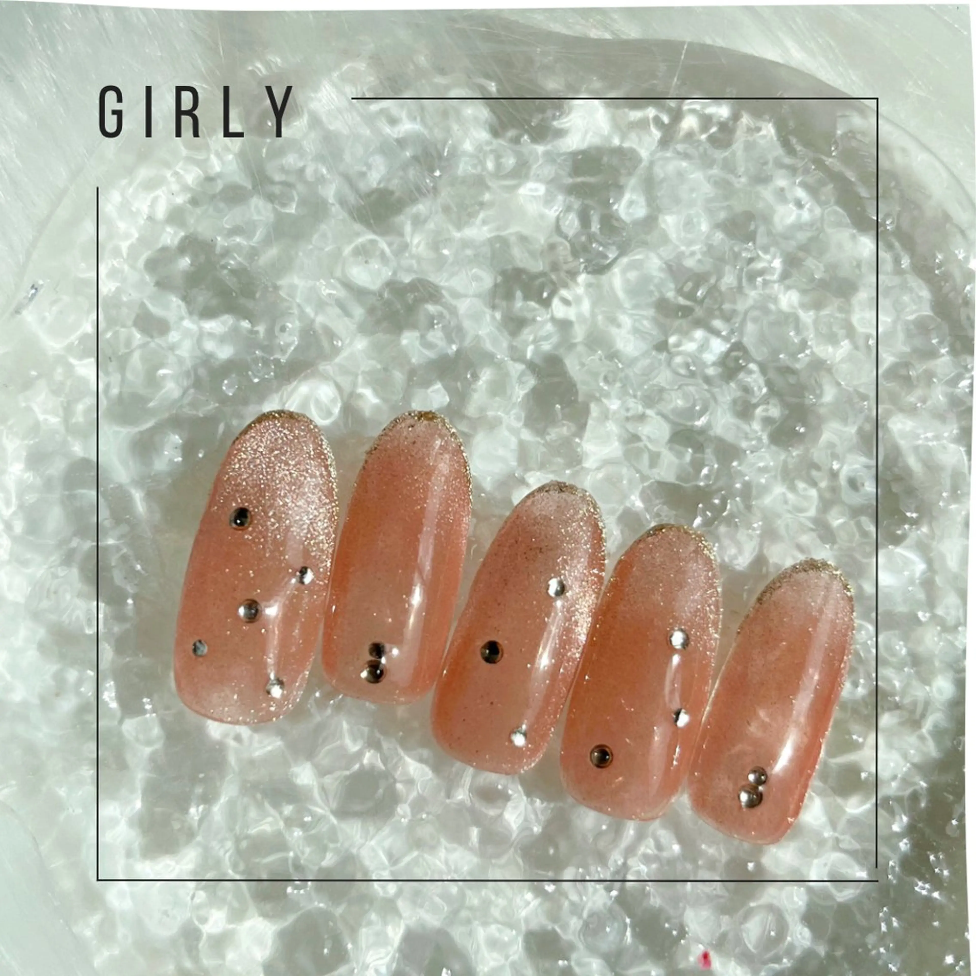 ネイル マグネットネイル ハンドネイル nail salon epeのネイルデザイン