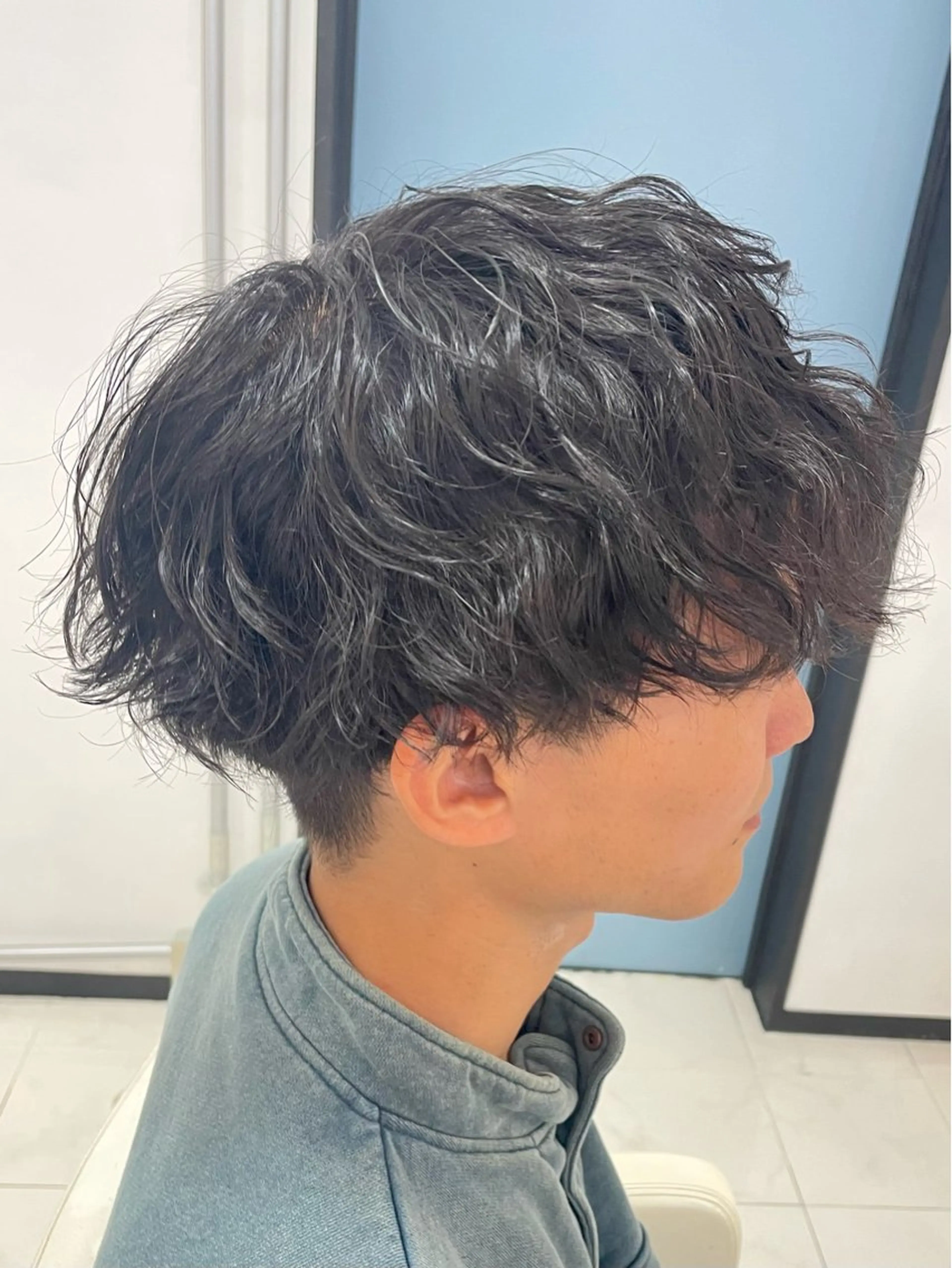 パーマ メンズ カット パーマ トリートメント 大宮/ツヤ髪/縮毛 矯正/髪質改善のヘアスタイル