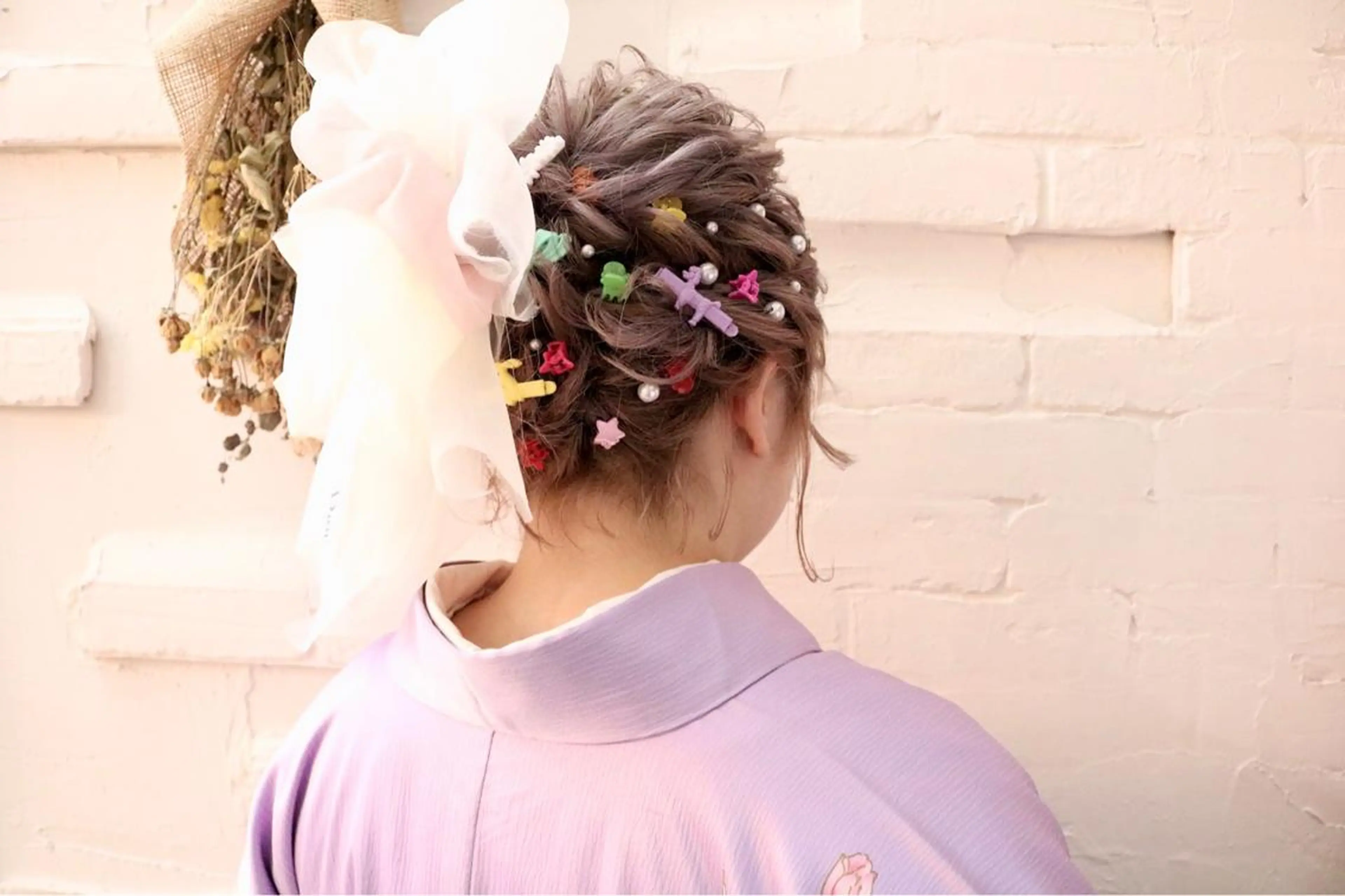 ショート 着付け まつパ・ヘアセット ♡Chinami♡のマツエク・マツパデザイン