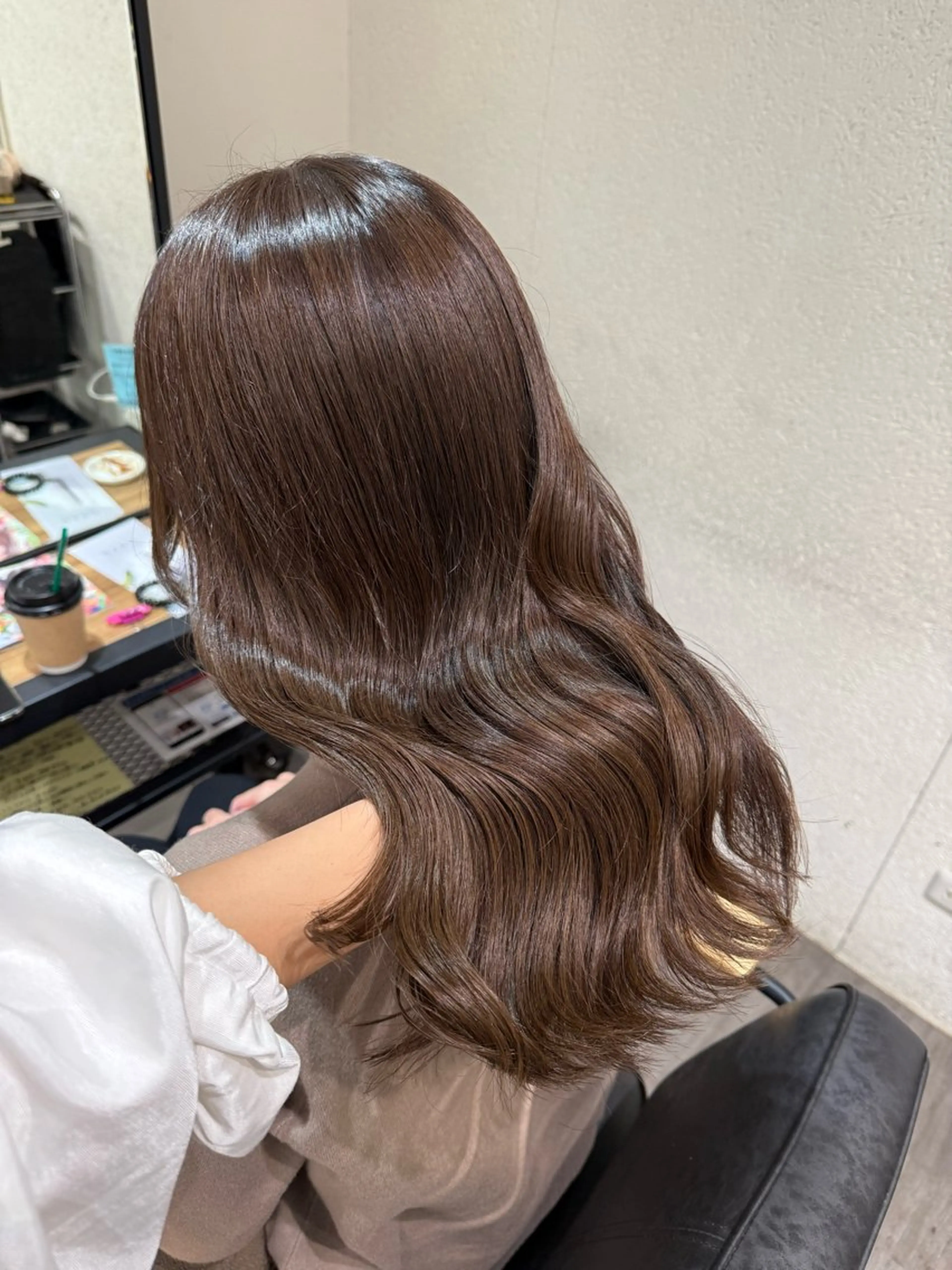 セミロング カット ヘアカラー cocotte🌿 amaneのマツエク・マツパデザイン