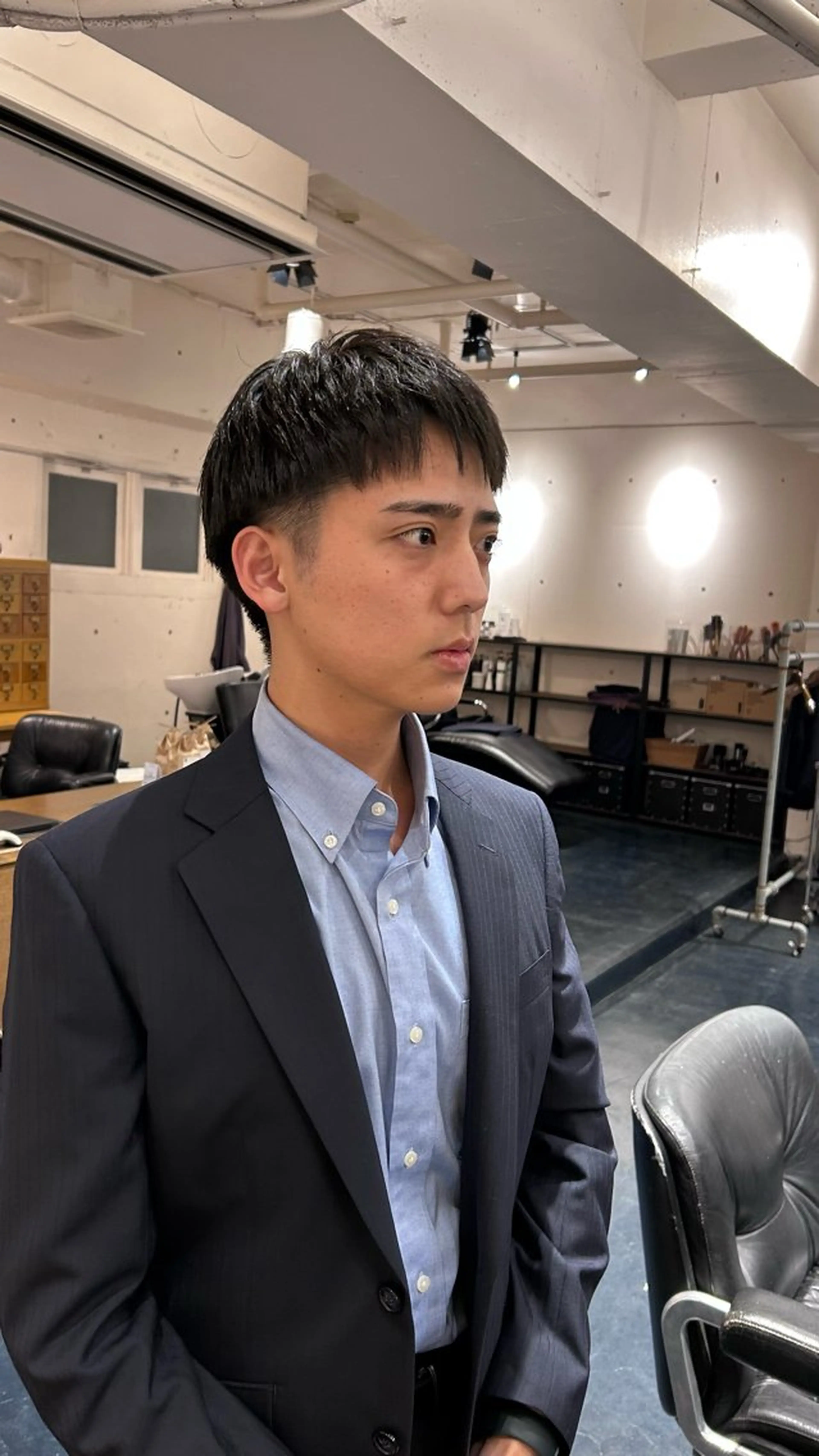メンズ L’HOMME BLANC所属・佐藤 優里奈のヘアスタイル