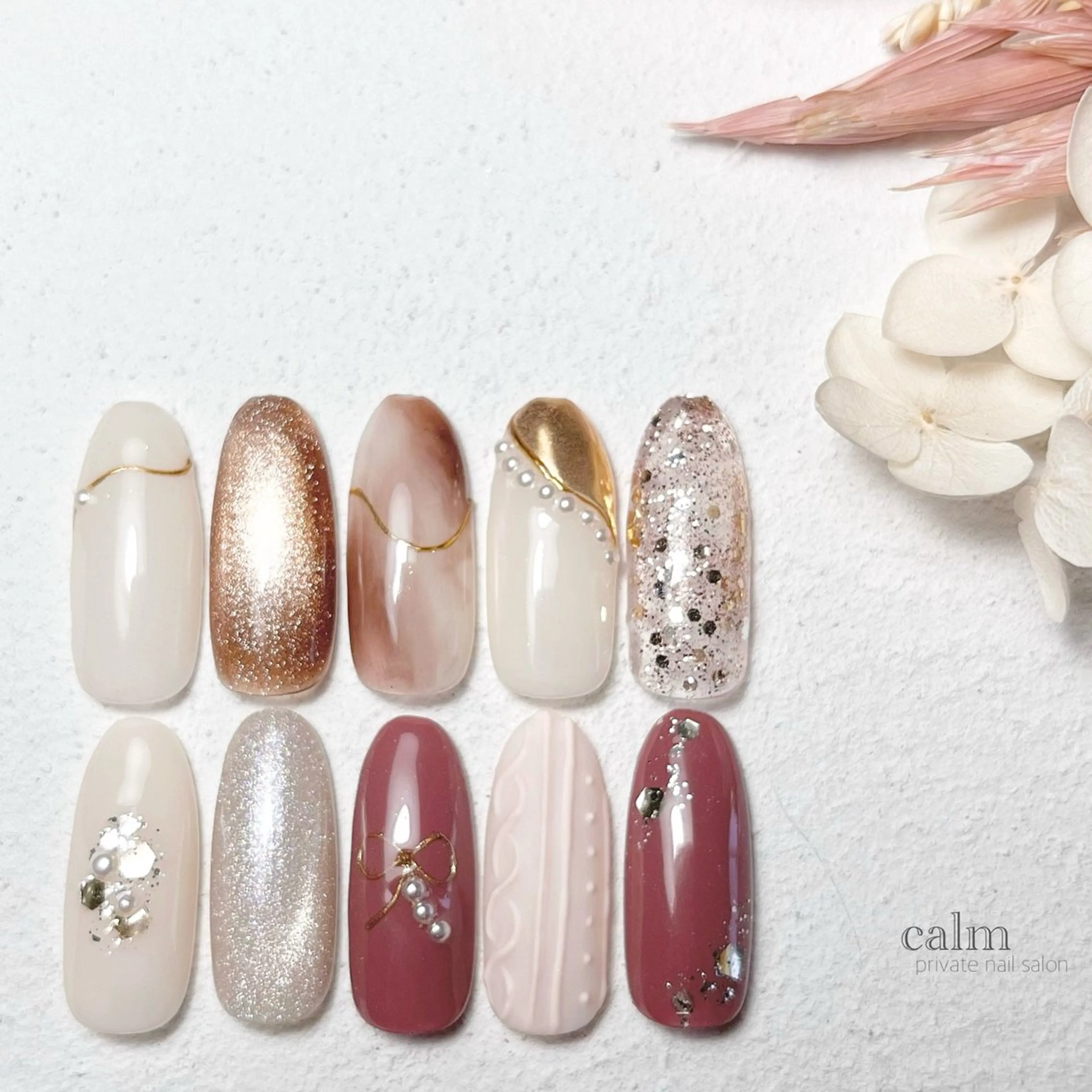 ネイル ハンドネイル calm 〔ｶｰﾑ〕のネイルデザイン