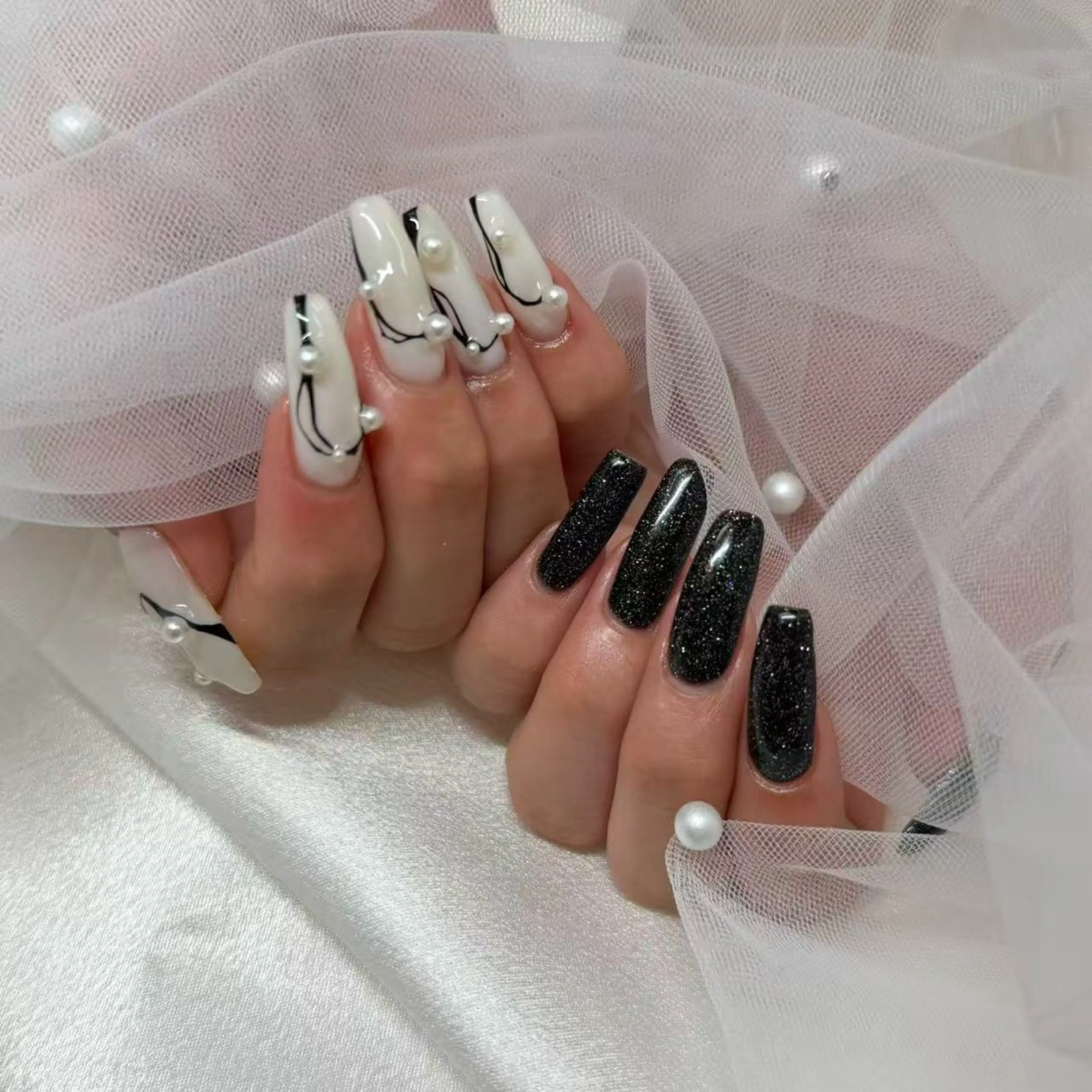 ネイル ハンドネイル ハンドケア 💜MIYA nail川崎店のネイルデザイン