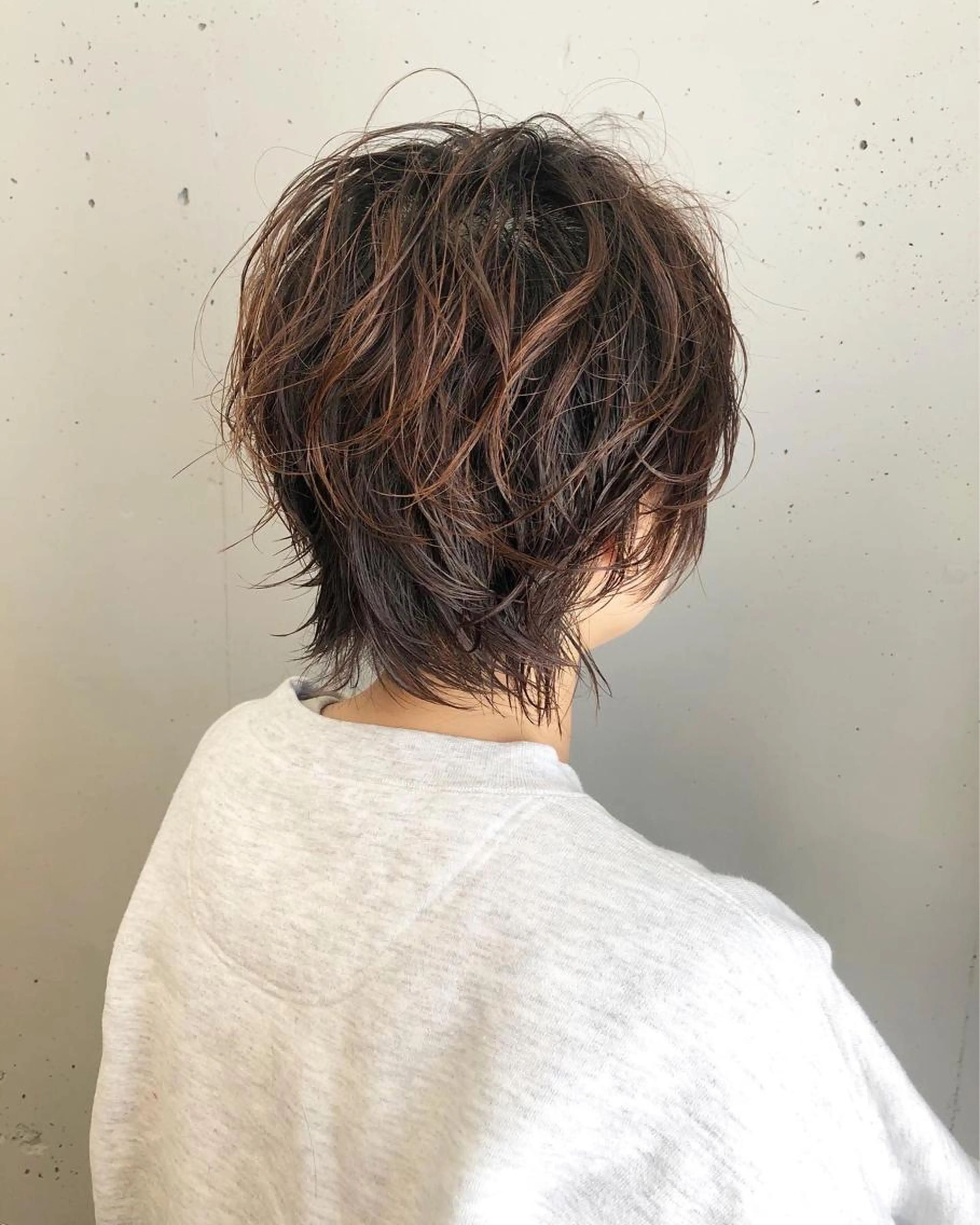 デザインカット+炭酸泉の写真