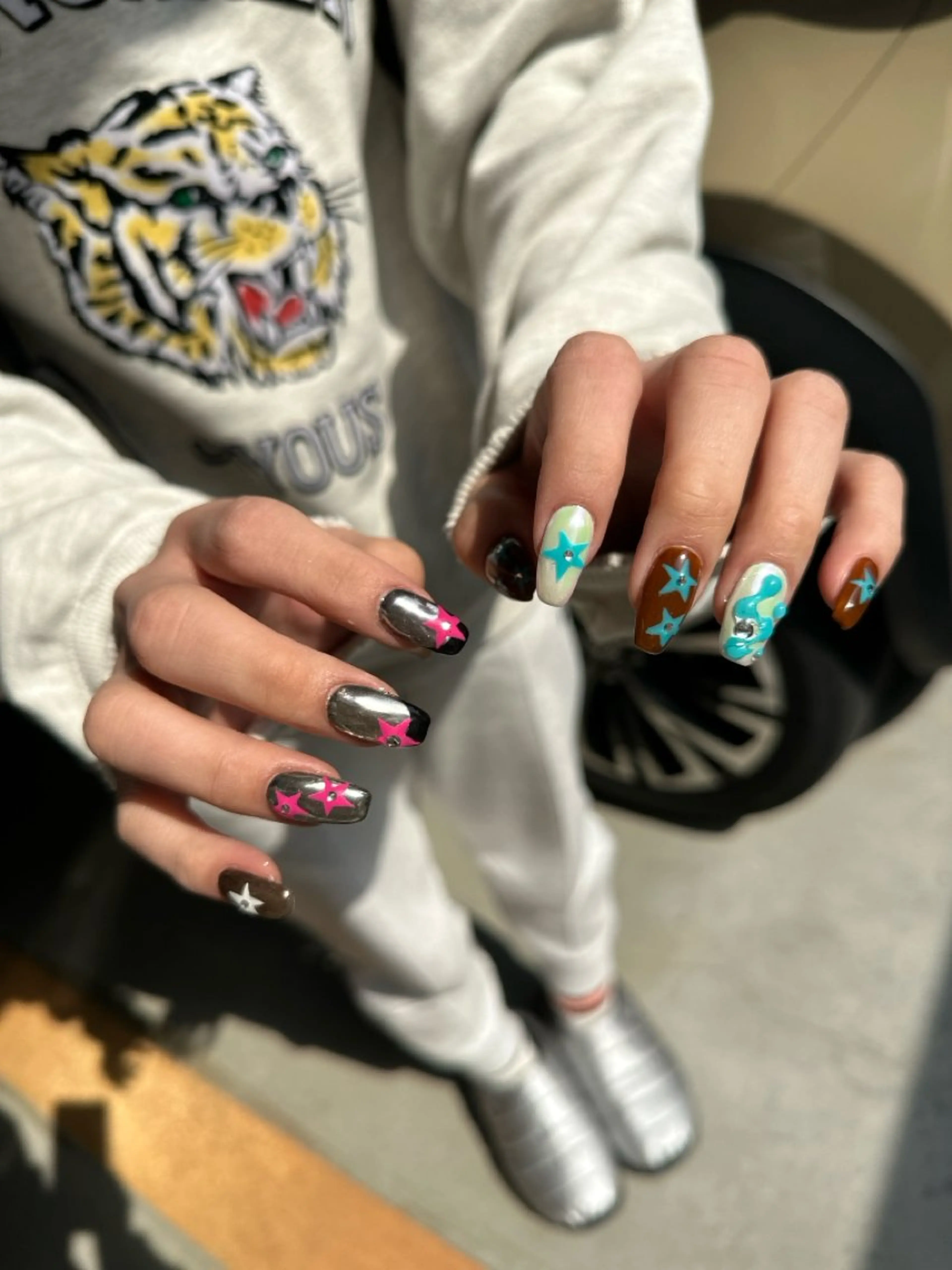 ネイル ハンドネイル nail salon  ∞ mikanal ∞所属・nailsalon ∞ ﾐｶﾅﾙ ∞のネイルデザイン