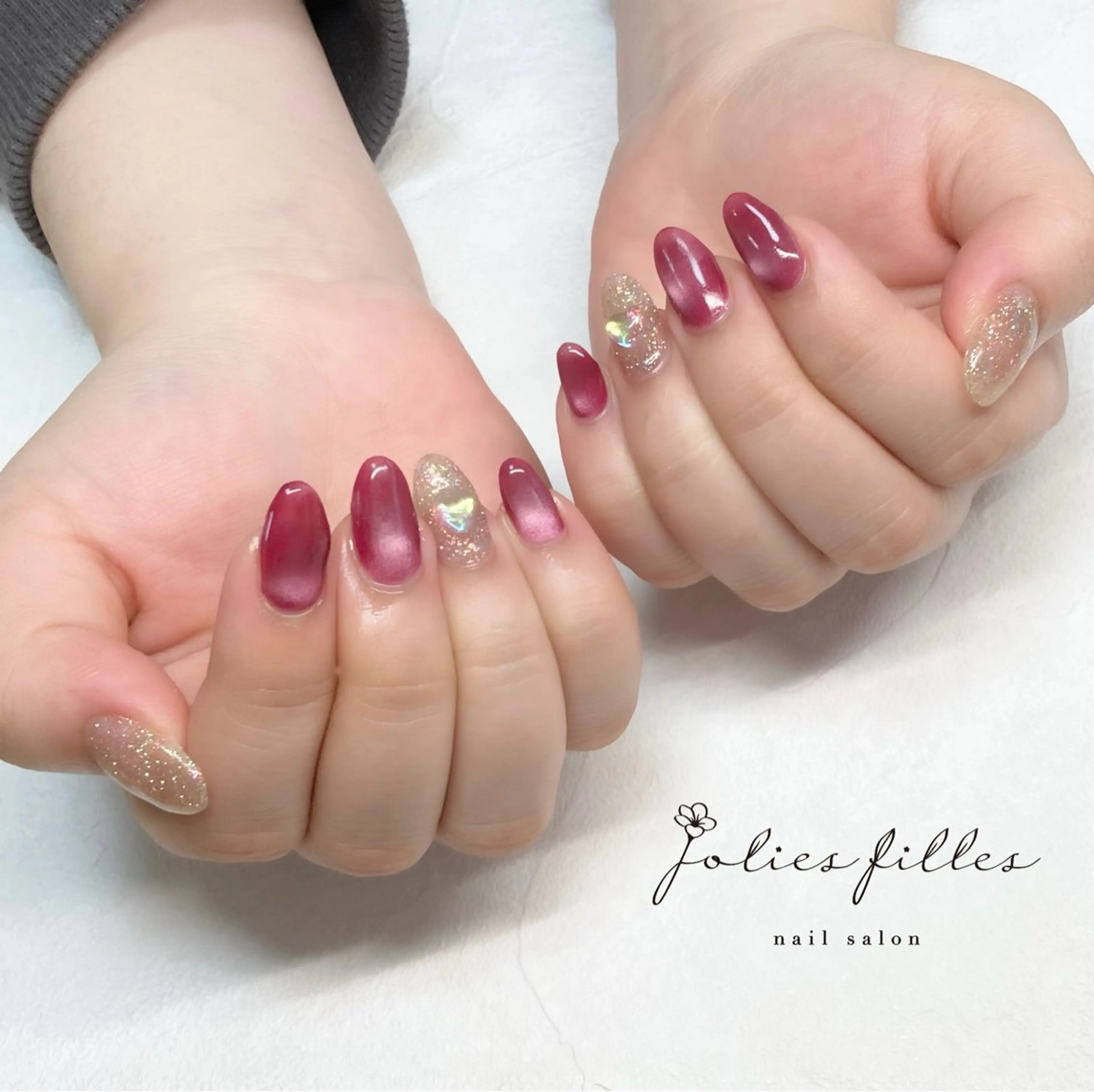 ネイル ジョリフィーユ 中出のネイルデザイン