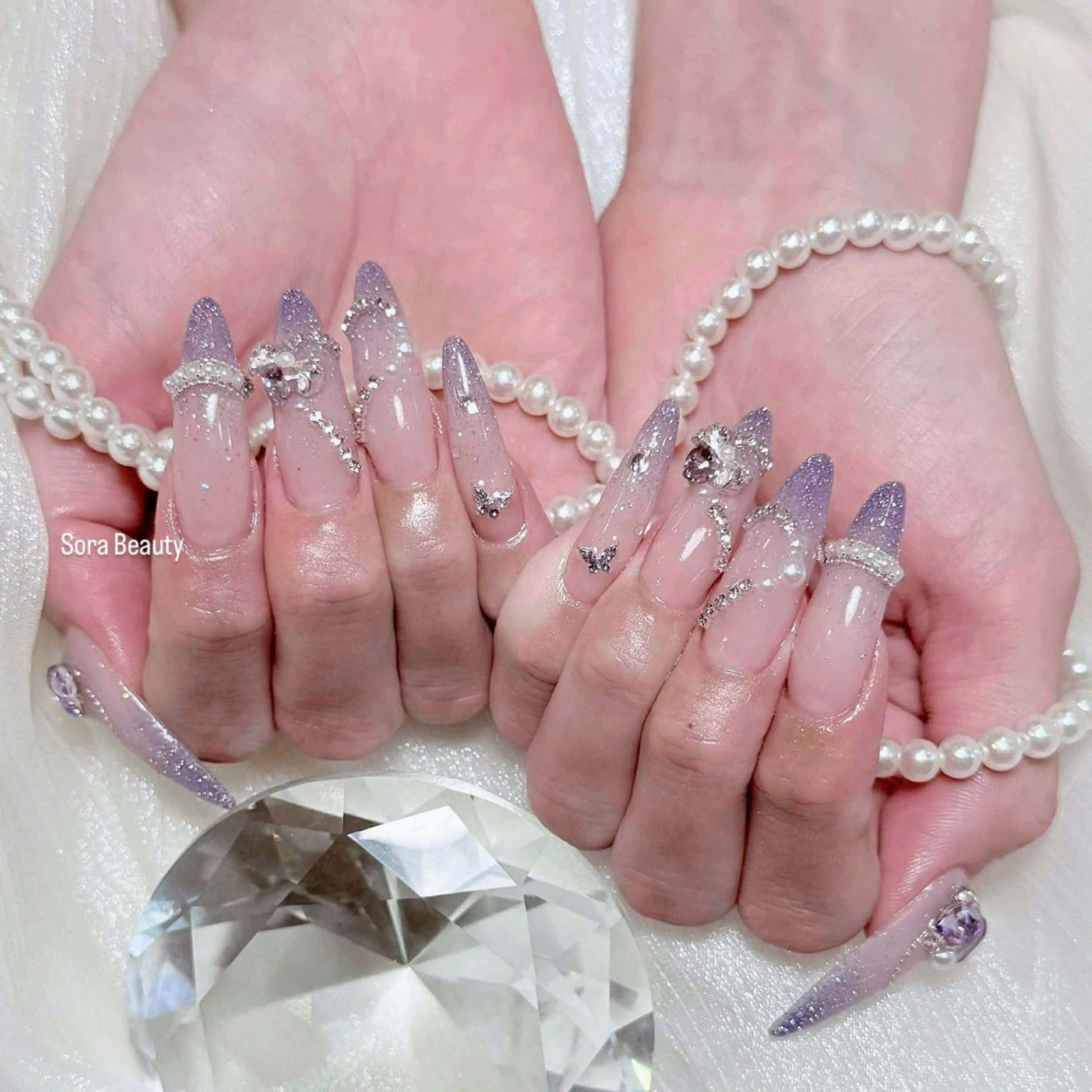 ネイル ハンドネイル Sora Nail Ayaseのネイルデザイン