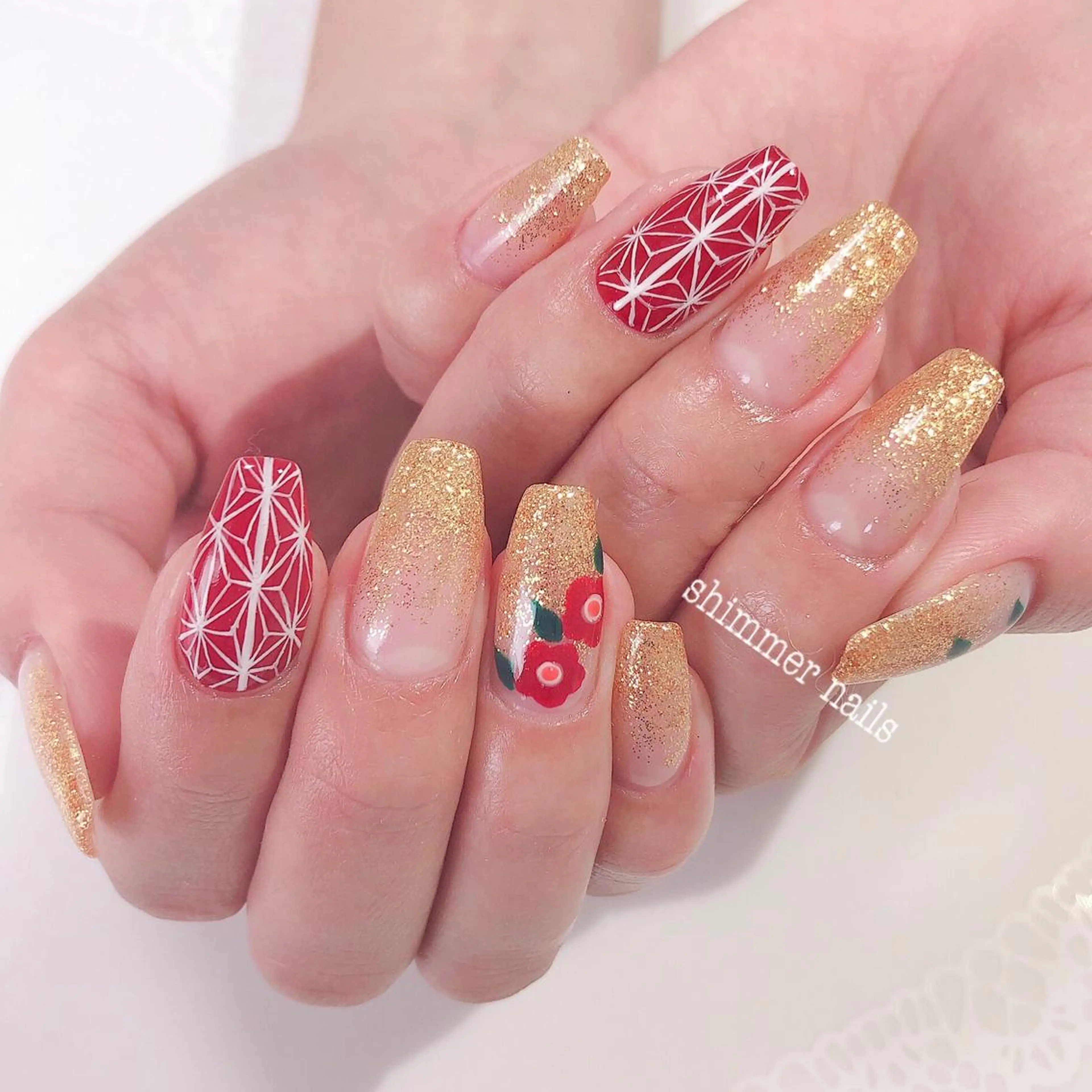 ネイル shimmer nailsのネイルデザイン