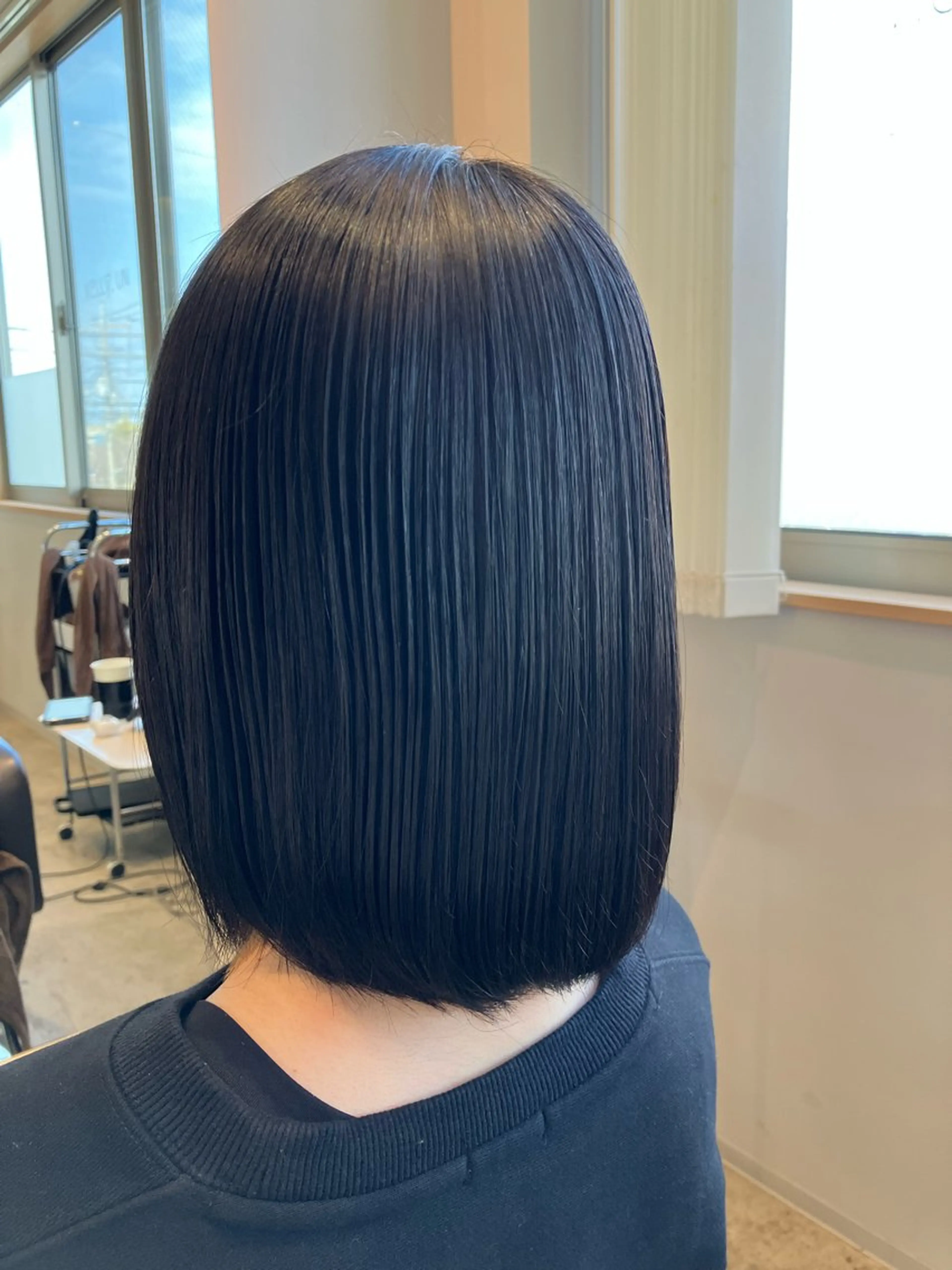 ミディアム 縮毛矯正 トリートメント OCHIAI KEISUKEのヘアスタイル
