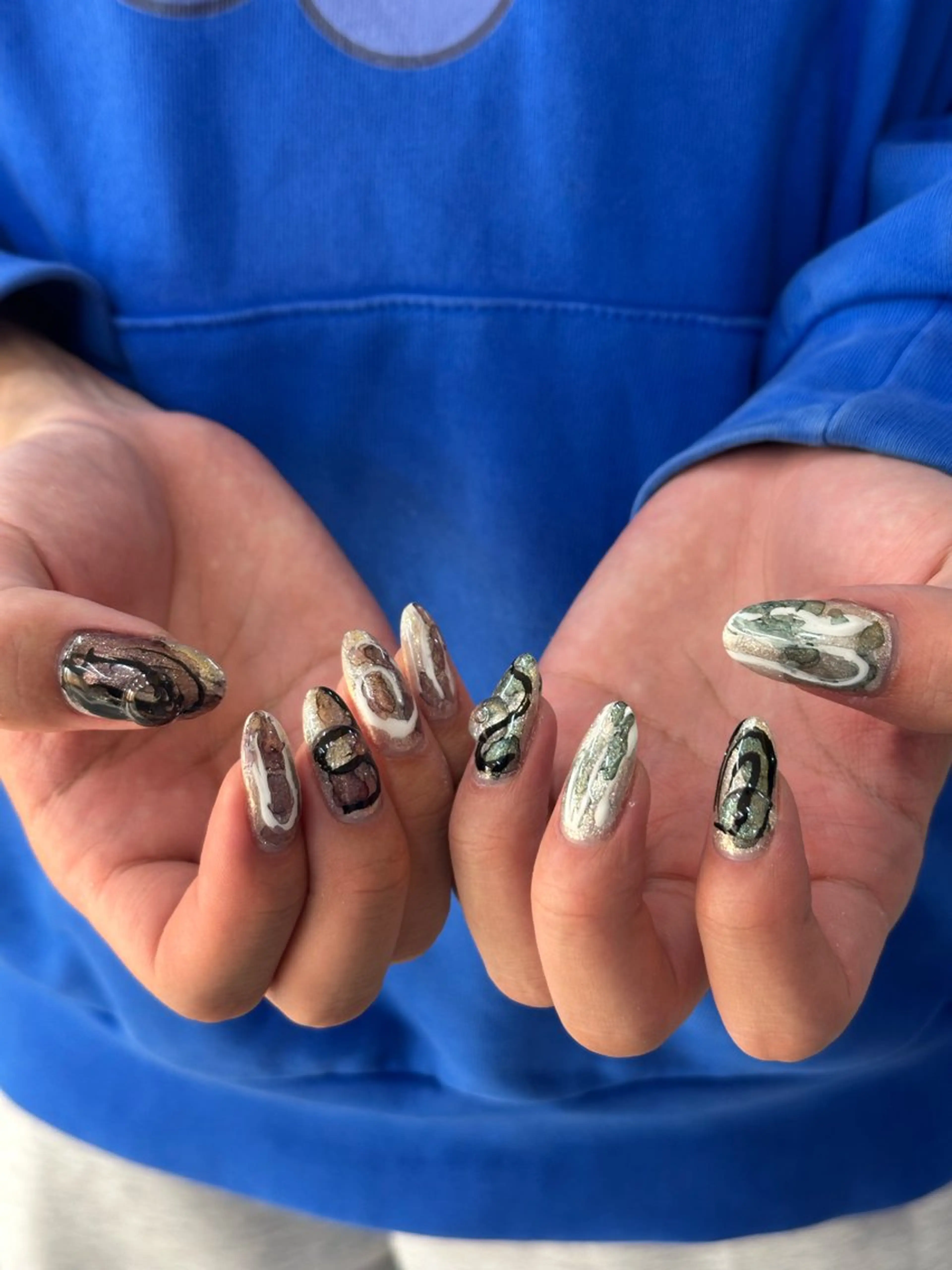 ネイル ハンドネイル フットネイル ゆびノさき +ikebukuroのネイルデザイン