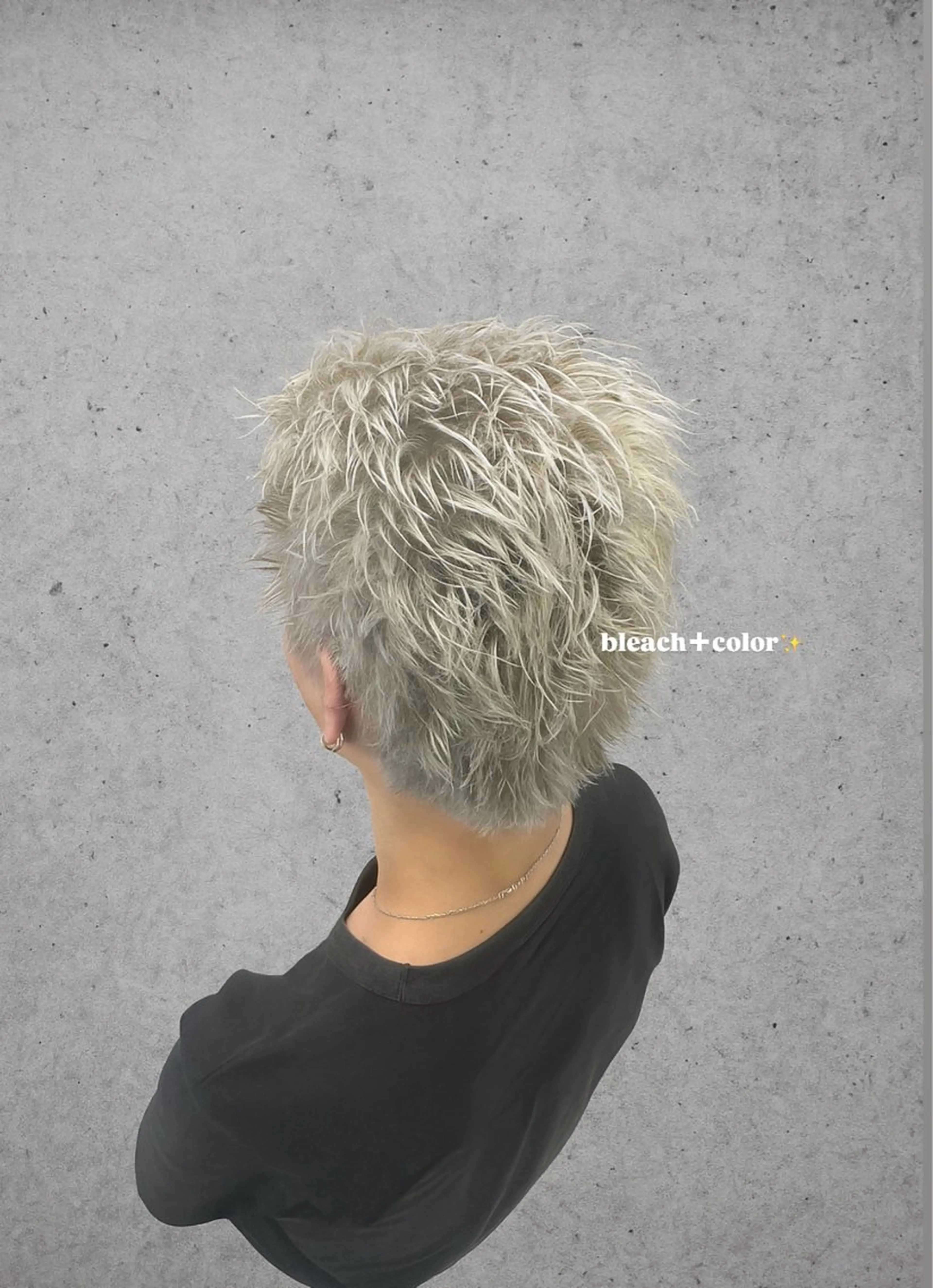 【🩶色落ち可愛い🩶】one bleach➕one color✅20:00~※補足説明を必ず確認の上ご予約ください。の写真