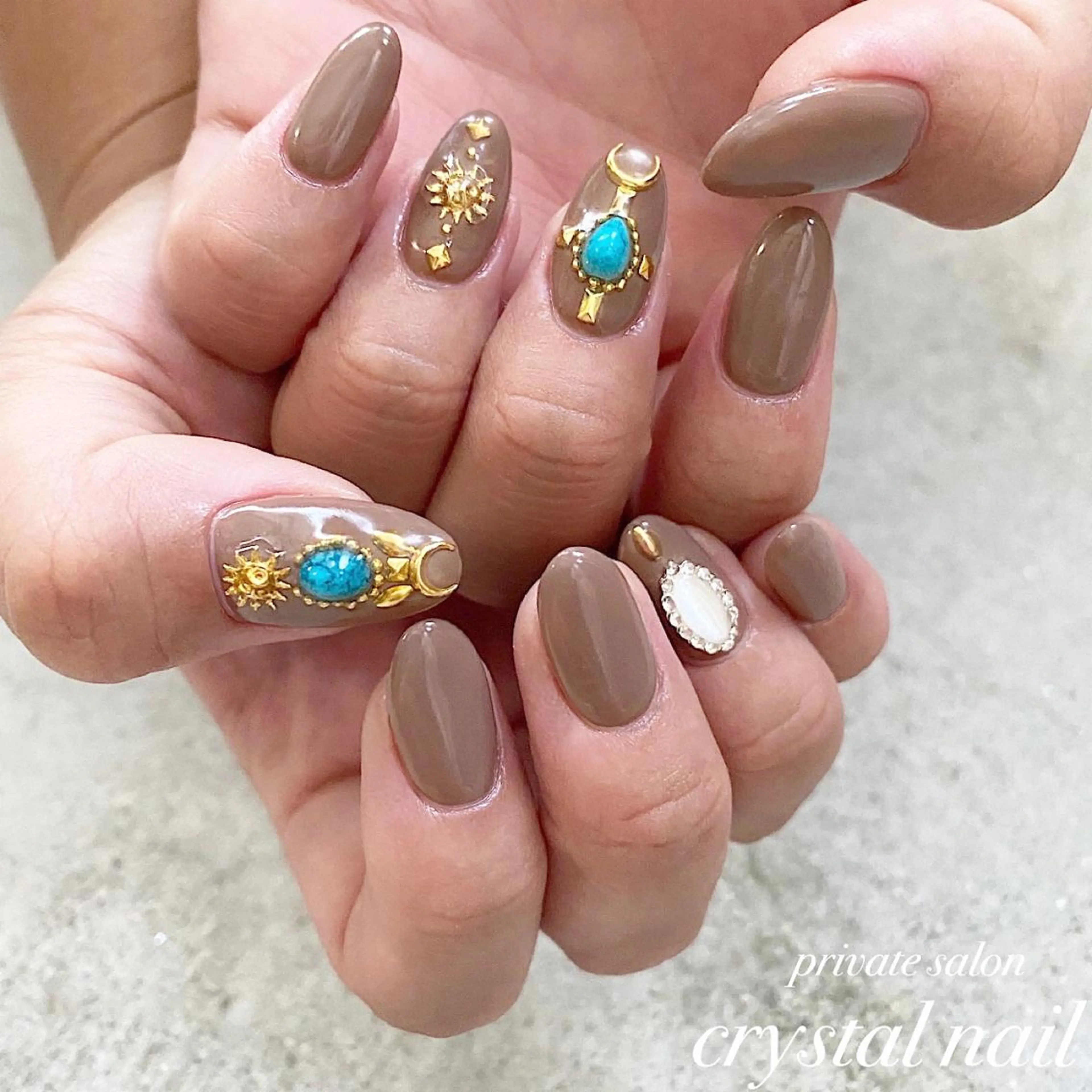 ネイル ハンドネイル Crystal Nailのネイルデザイン